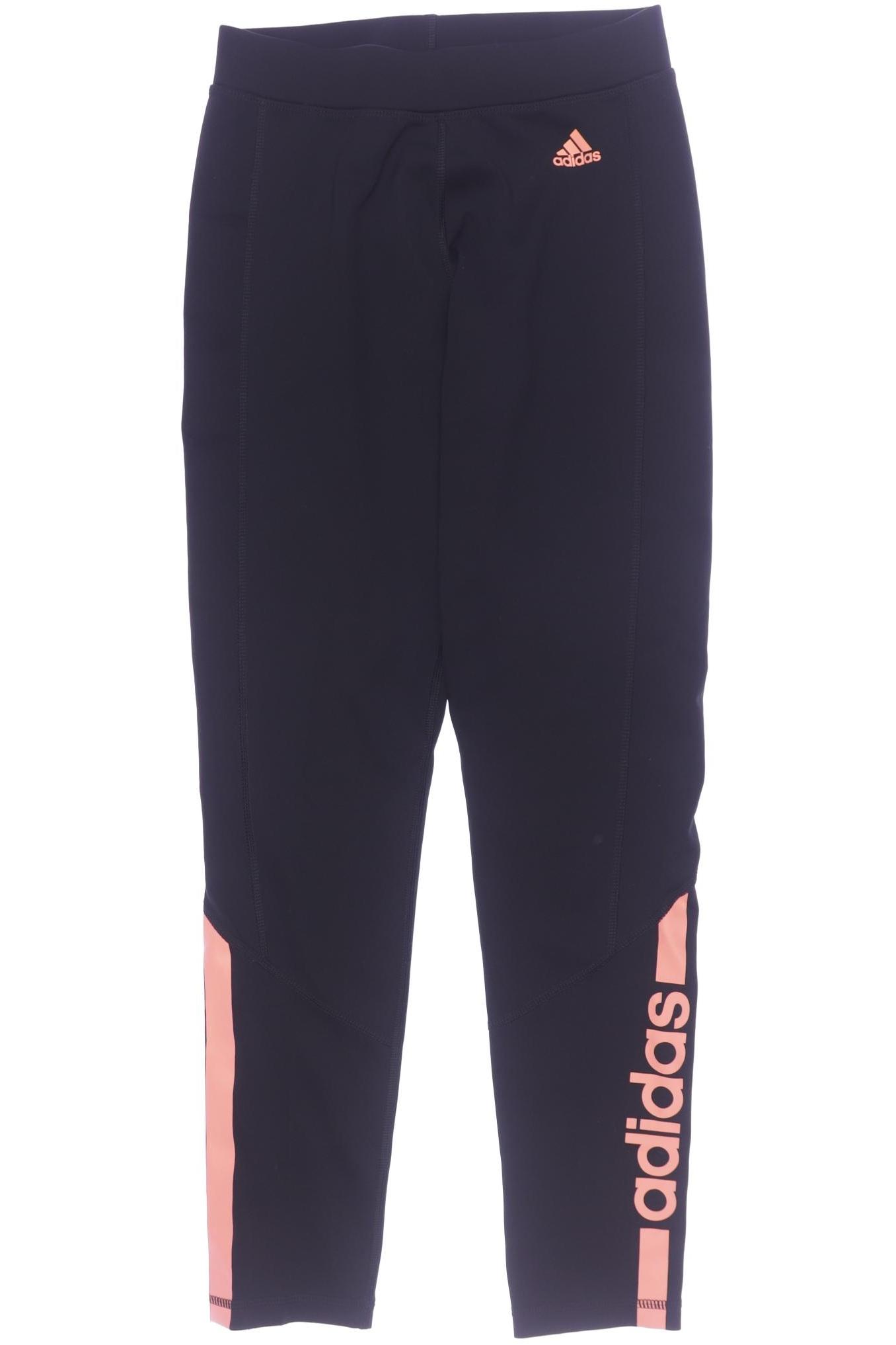 

adidas Damen Stoffhose, schwarz, Gr. 0