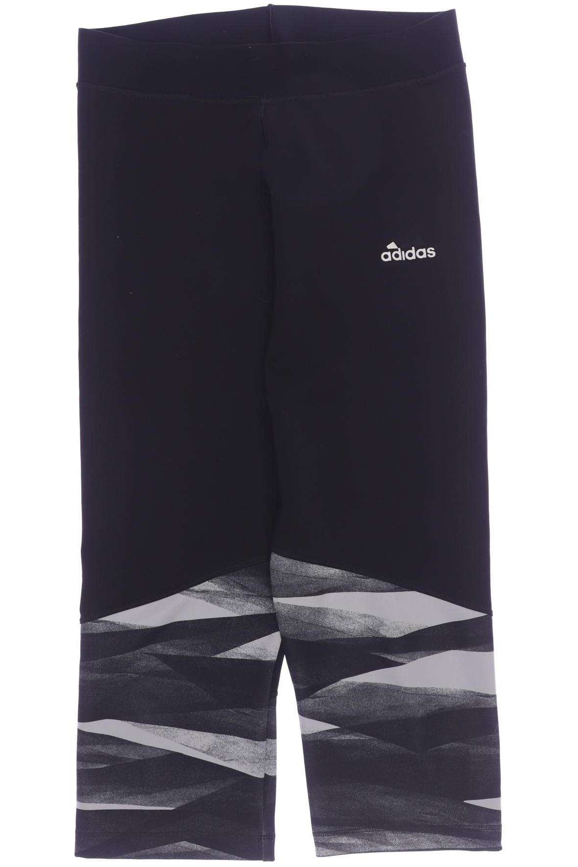 

adidas Damen Stoffhose, schwarz, Gr. 0