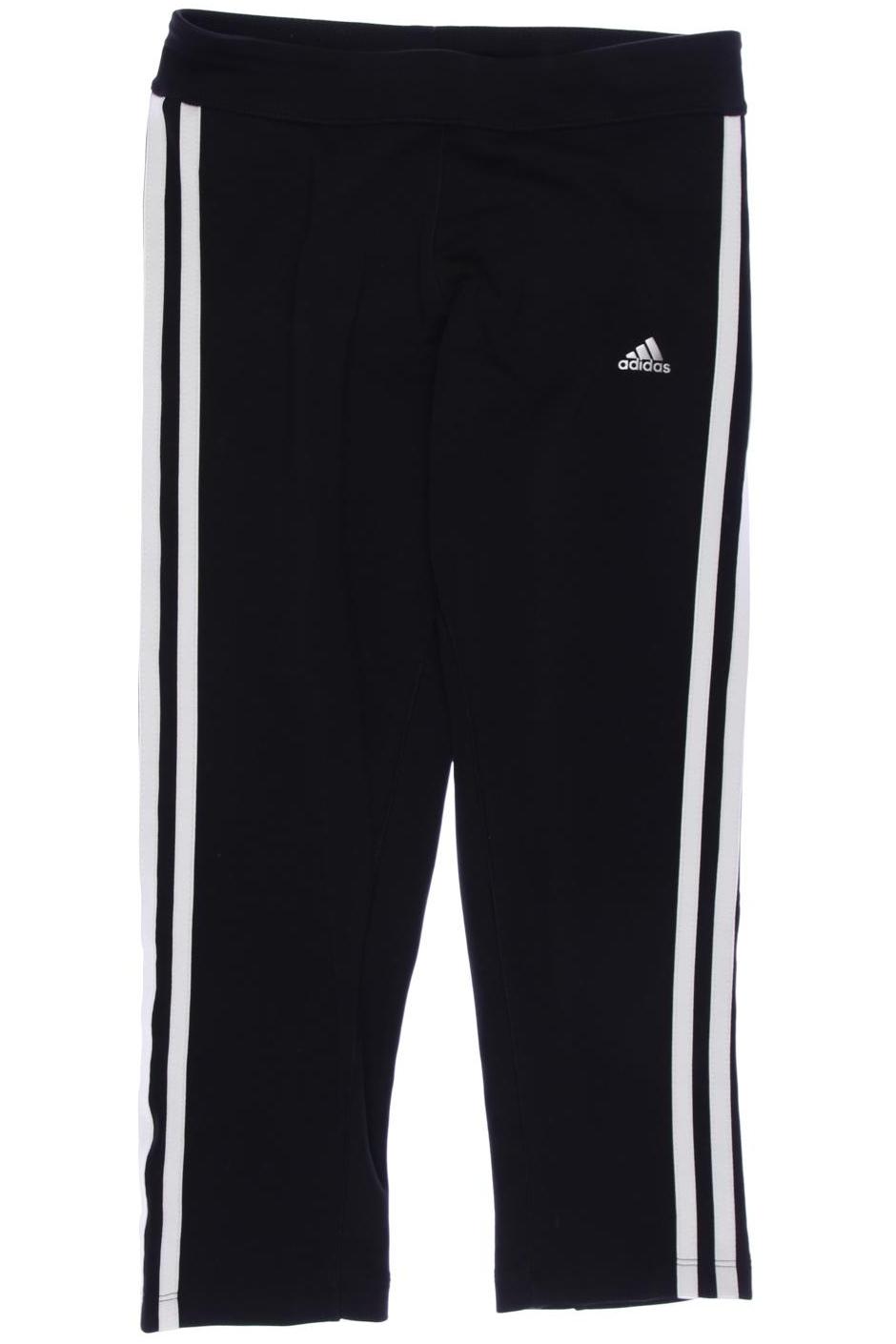 

adidas Damen Stoffhose, schwarz, Gr. 0
