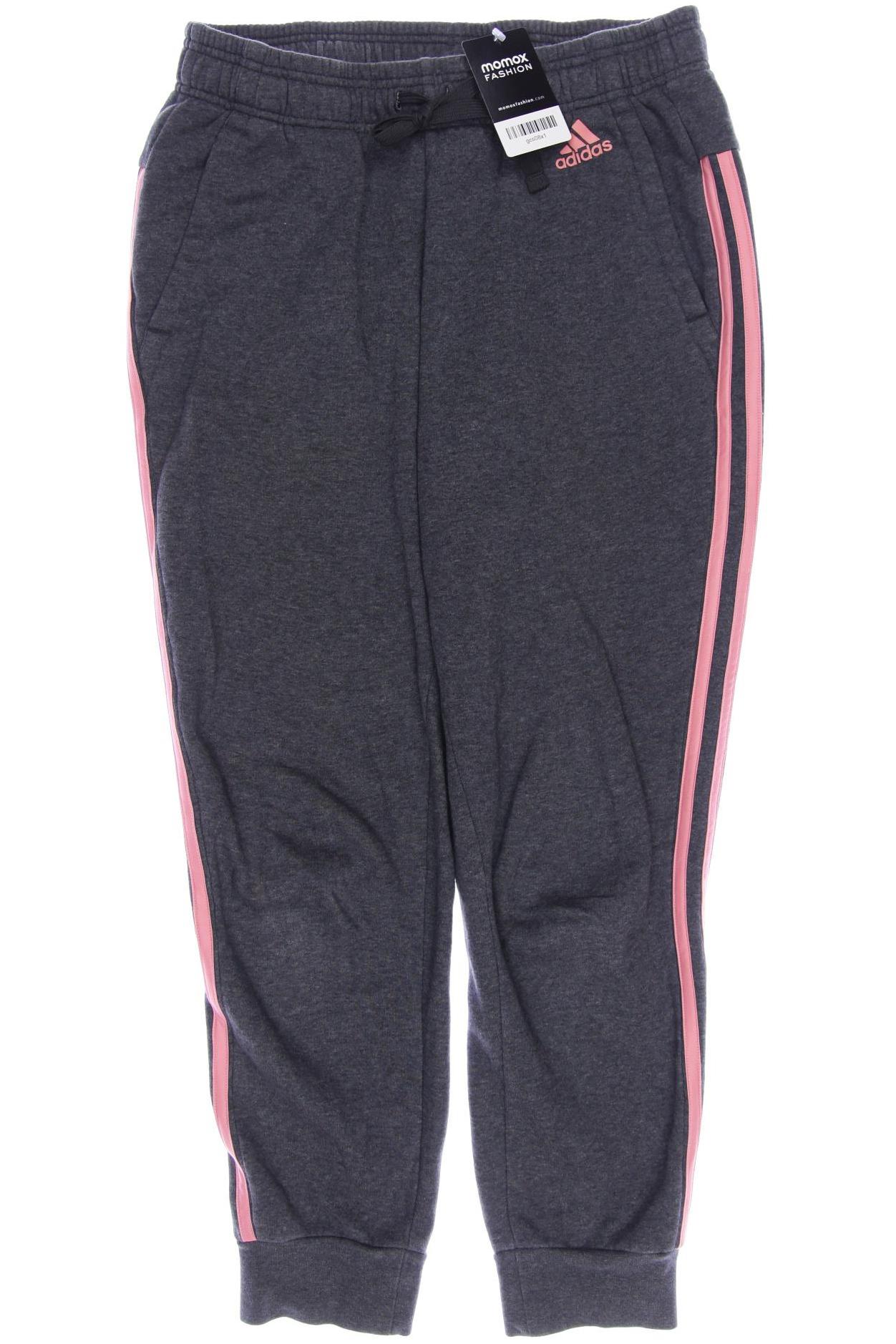 

adidas Damen Stoffhose, grau, Gr. 36