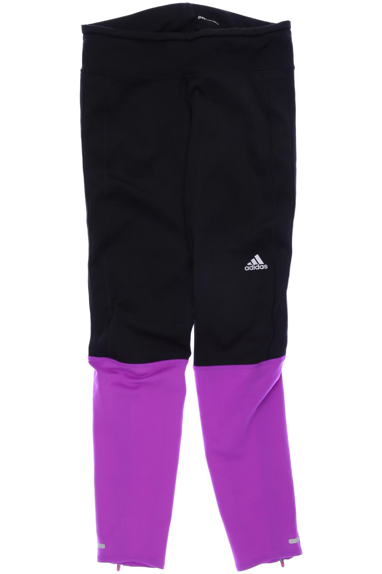 

adidas Damen Stoffhose, schwarz, Gr. 0