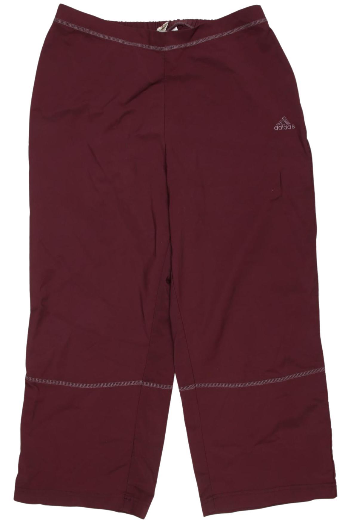 

adidas Damen Stoffhose, bordeaux, Gr. 40
