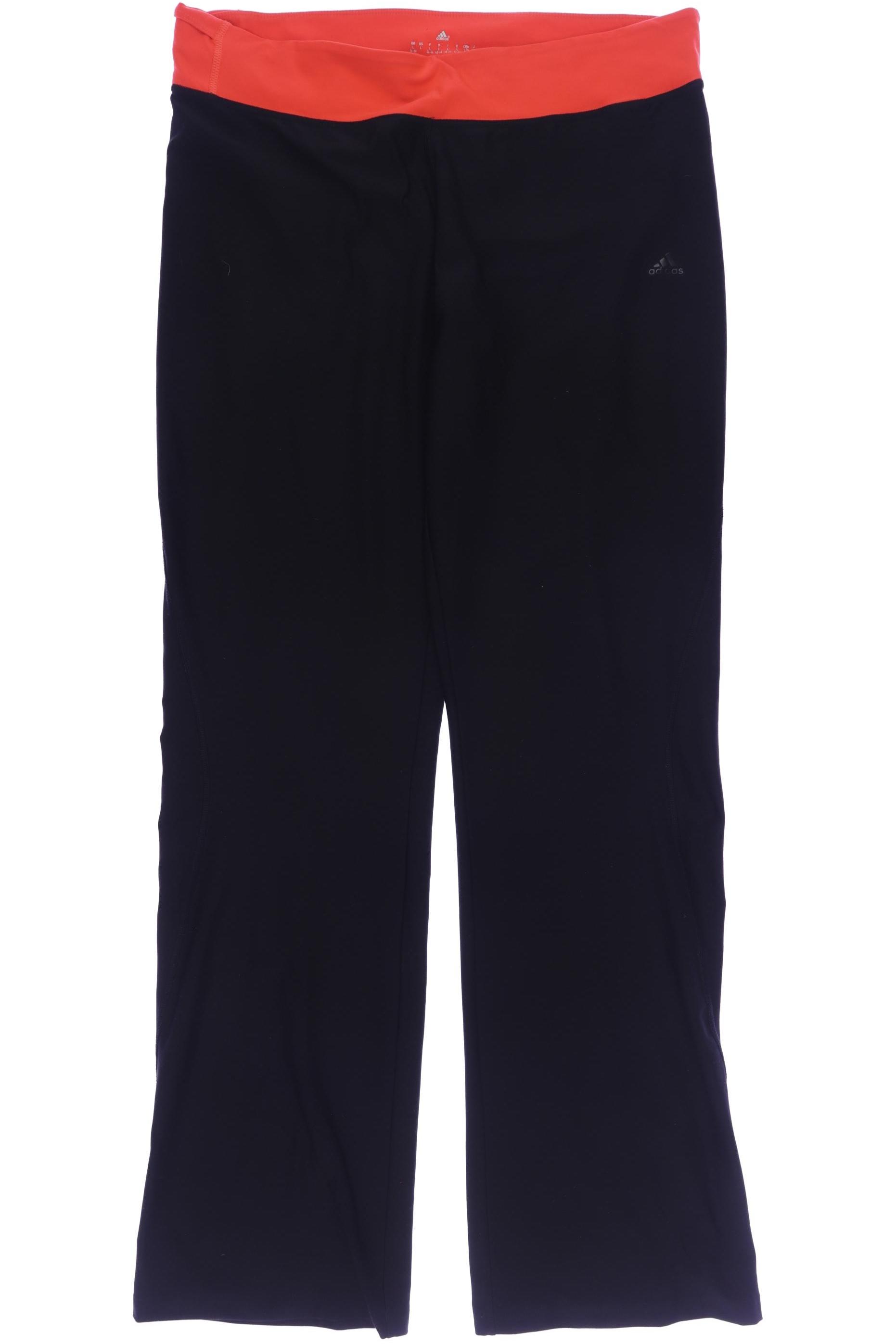 

adidas Damen Stoffhose, schwarz, Gr. 0