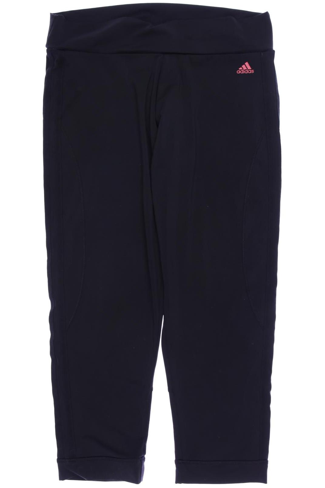 

adidas Damen Stoffhose, schwarz, Gr. 44