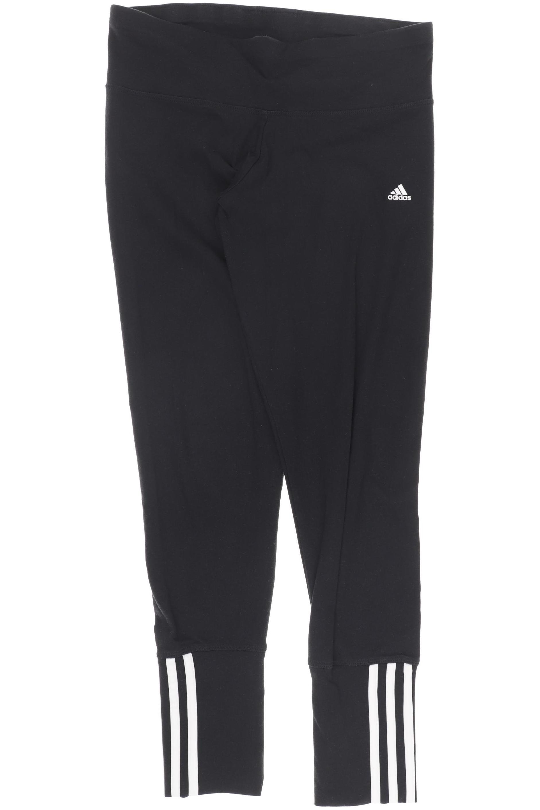 

adidas Damen Stoffhose, schwarz, Gr.