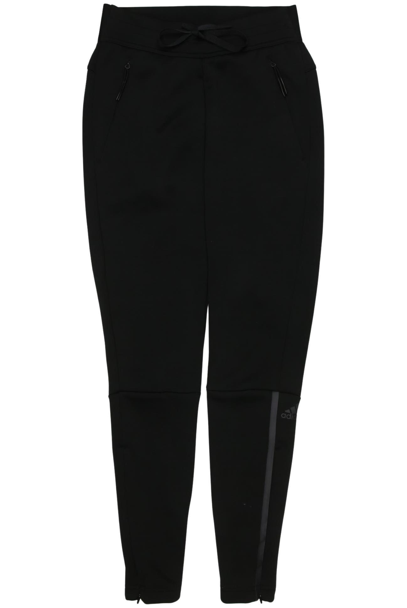 

adidas Damen Stoffhose, schwarz, Gr. 0