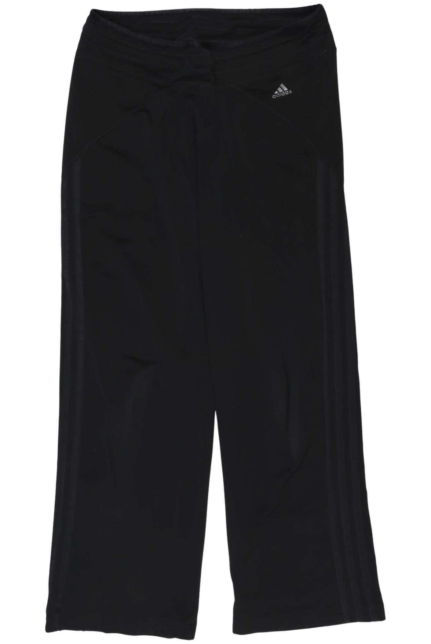 

adidas Damen Stoffhose, schwarz, Gr. 0