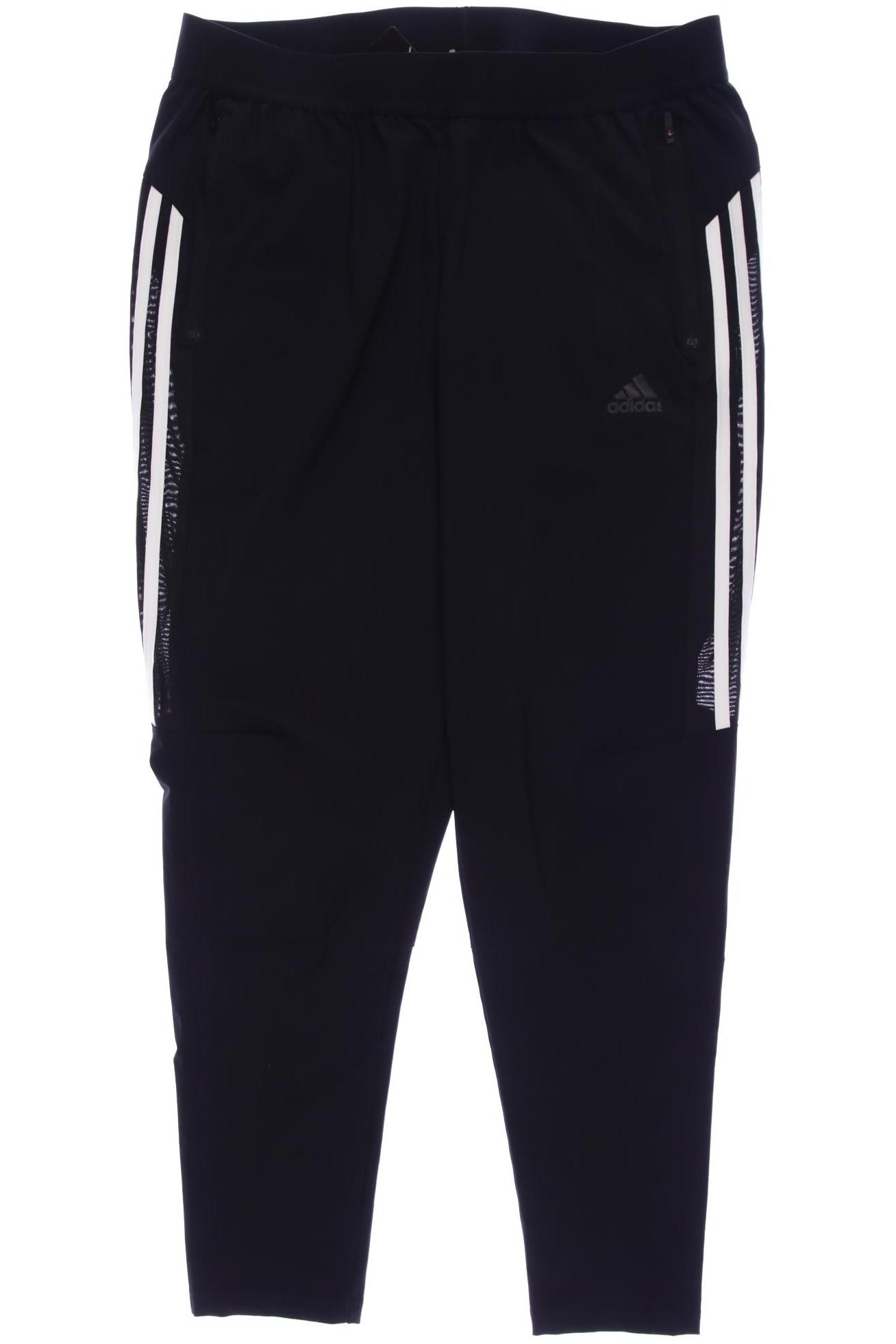 

adidas Damen Stoffhose, schwarz, Gr. 42