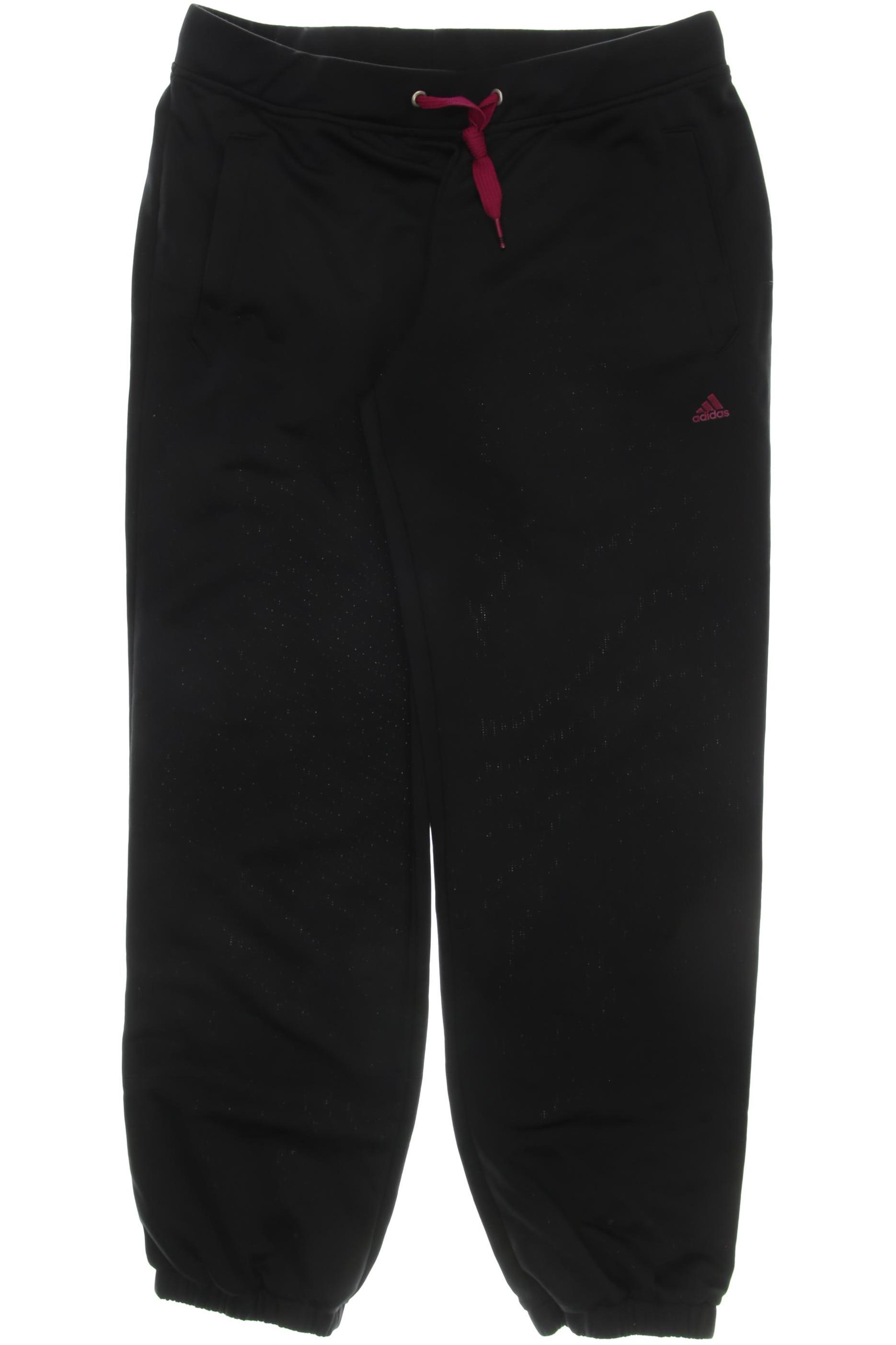 

adidas Damen Stoffhose, schwarz, Gr. 0