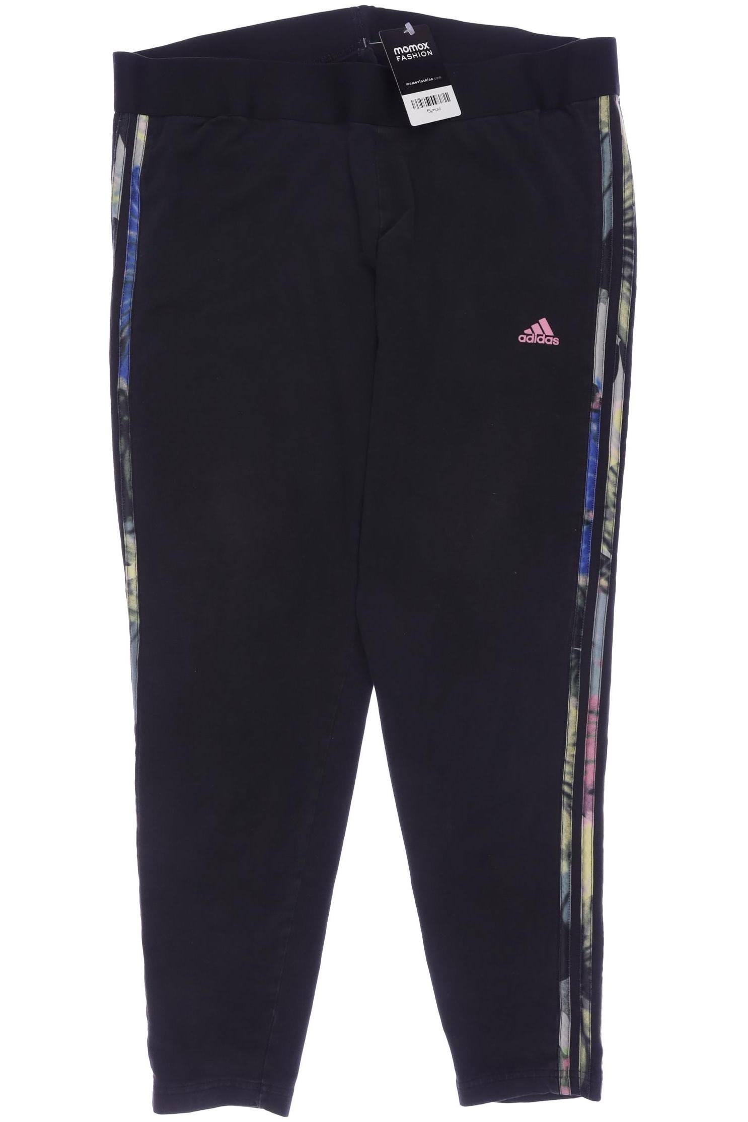 

adidas Damen Stoffhose, schwarz, Gr. 50