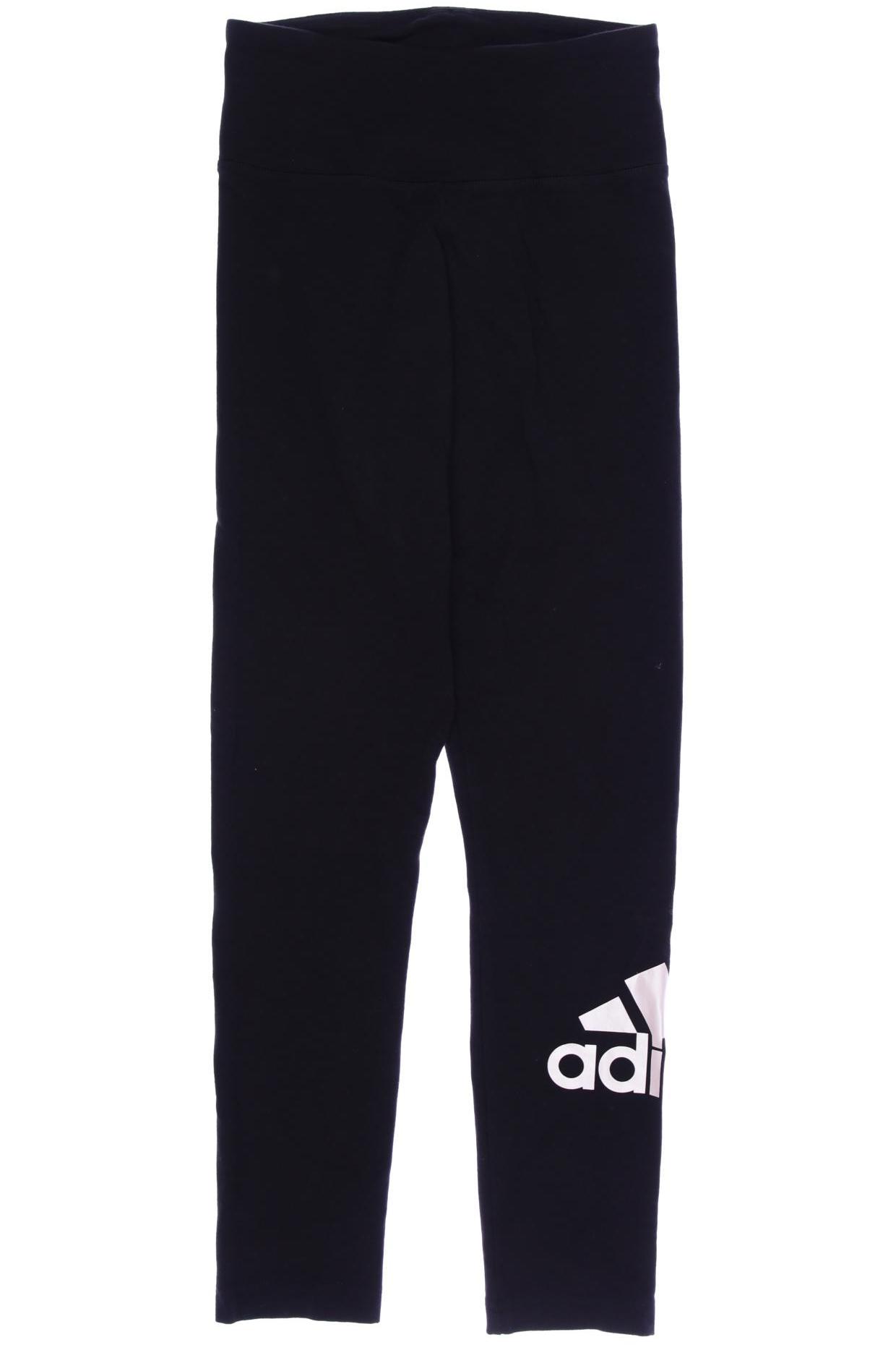 

adidas Damen Stoffhose, schwarz, Gr. 0