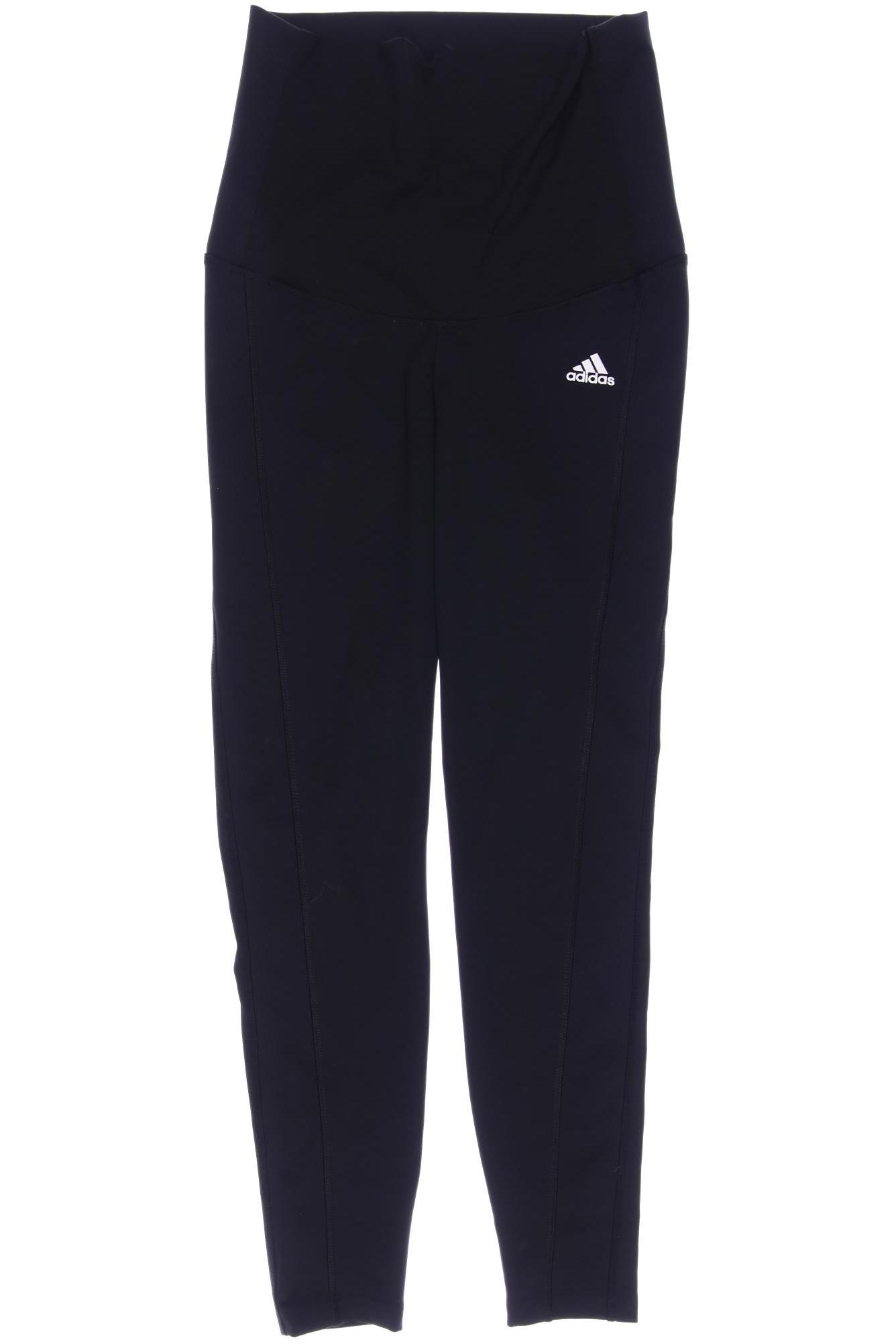 

adidas Damen Stoffhose, schwarz, Gr. 0