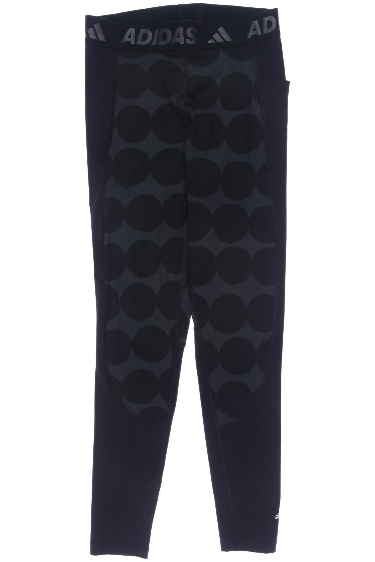 

adidas Damen Stoffhose, schwarz, Gr. 0