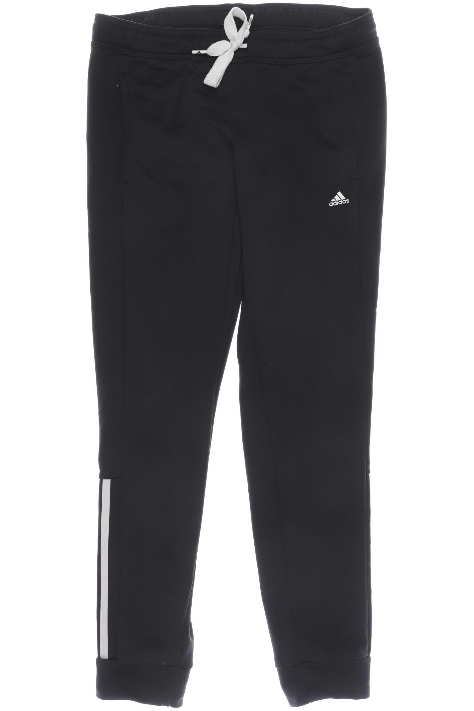 

adidas Damen Stoffhose, schwarz, Gr. 0