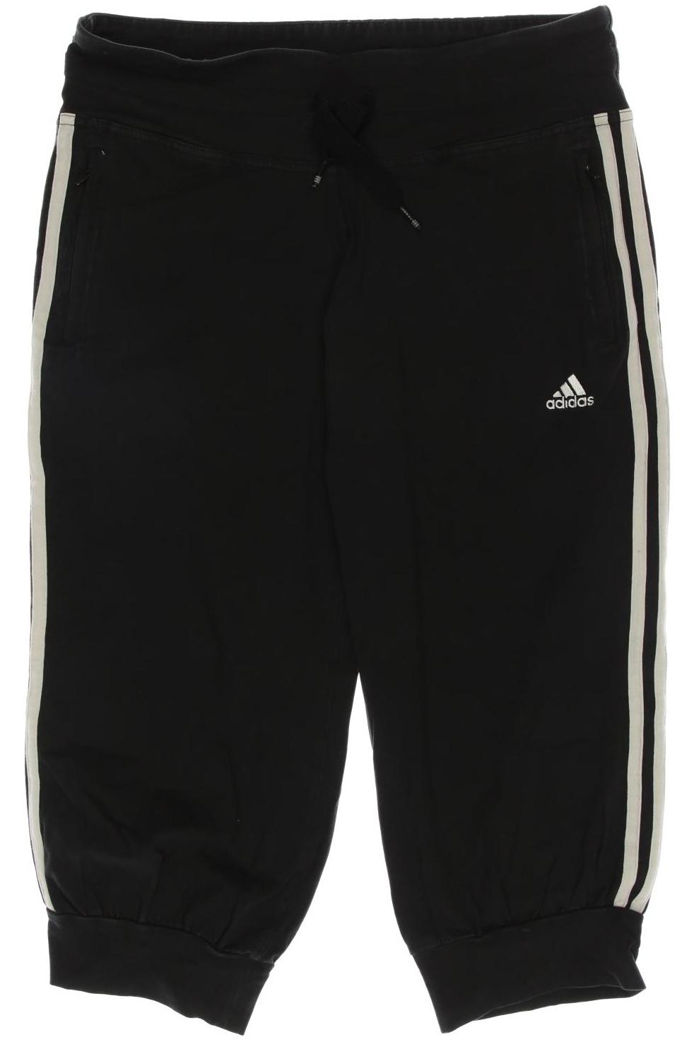 

adidas Damen Stoffhose, schwarz, Gr. 38
