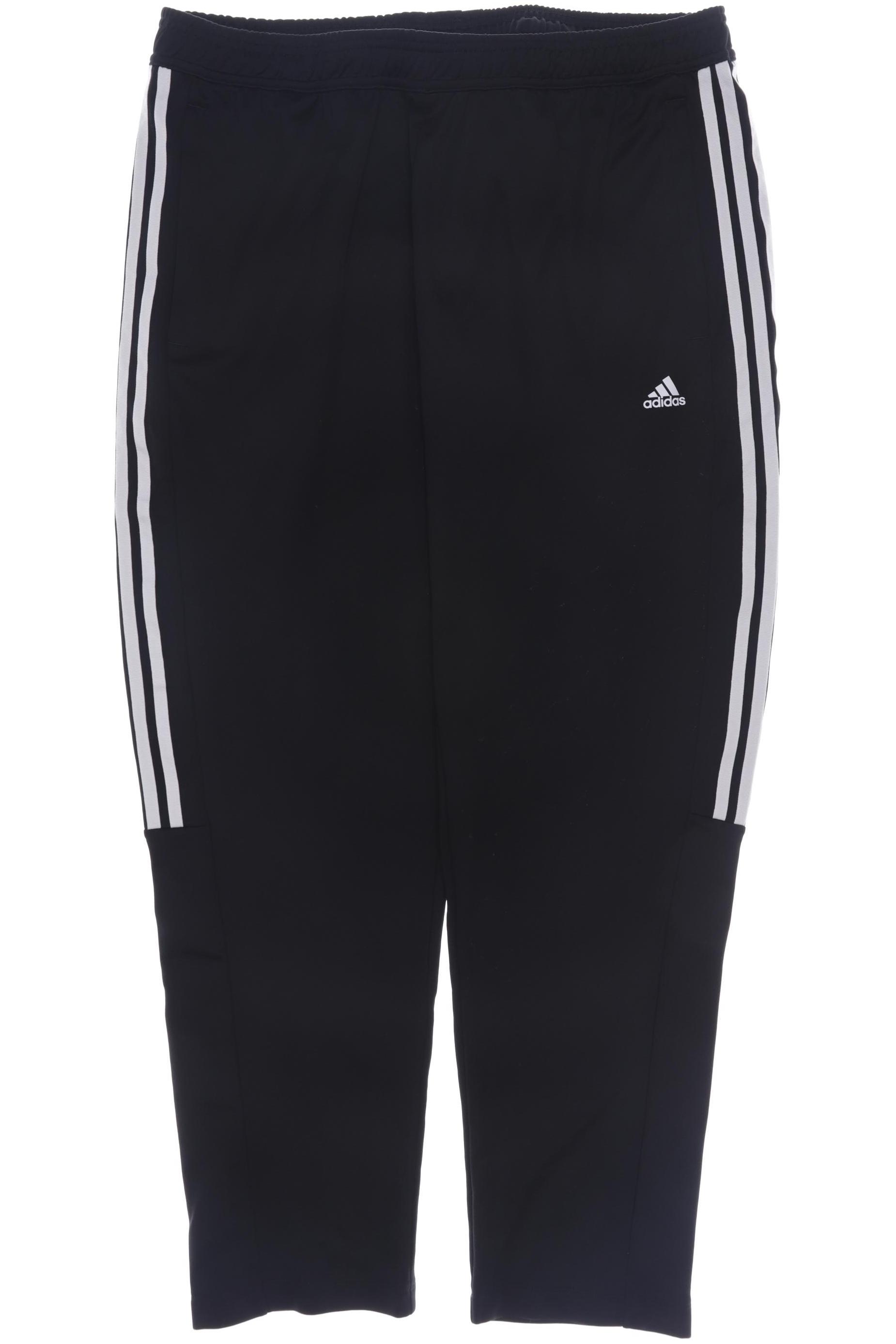 

adidas Damen Stoffhose, schwarz, Gr. 46