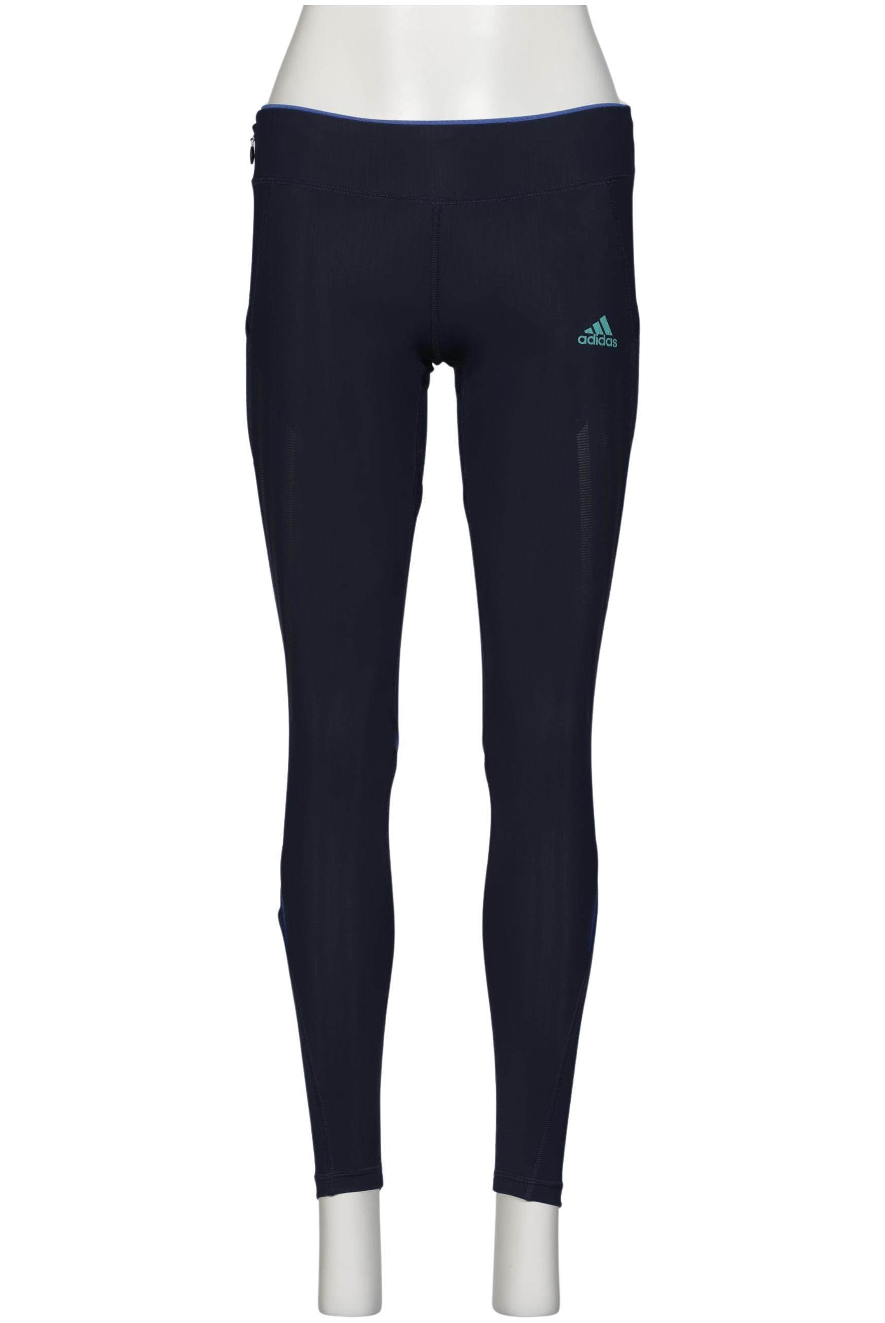 

adidas Damen Stoffhose, marineblau, Gr. 0