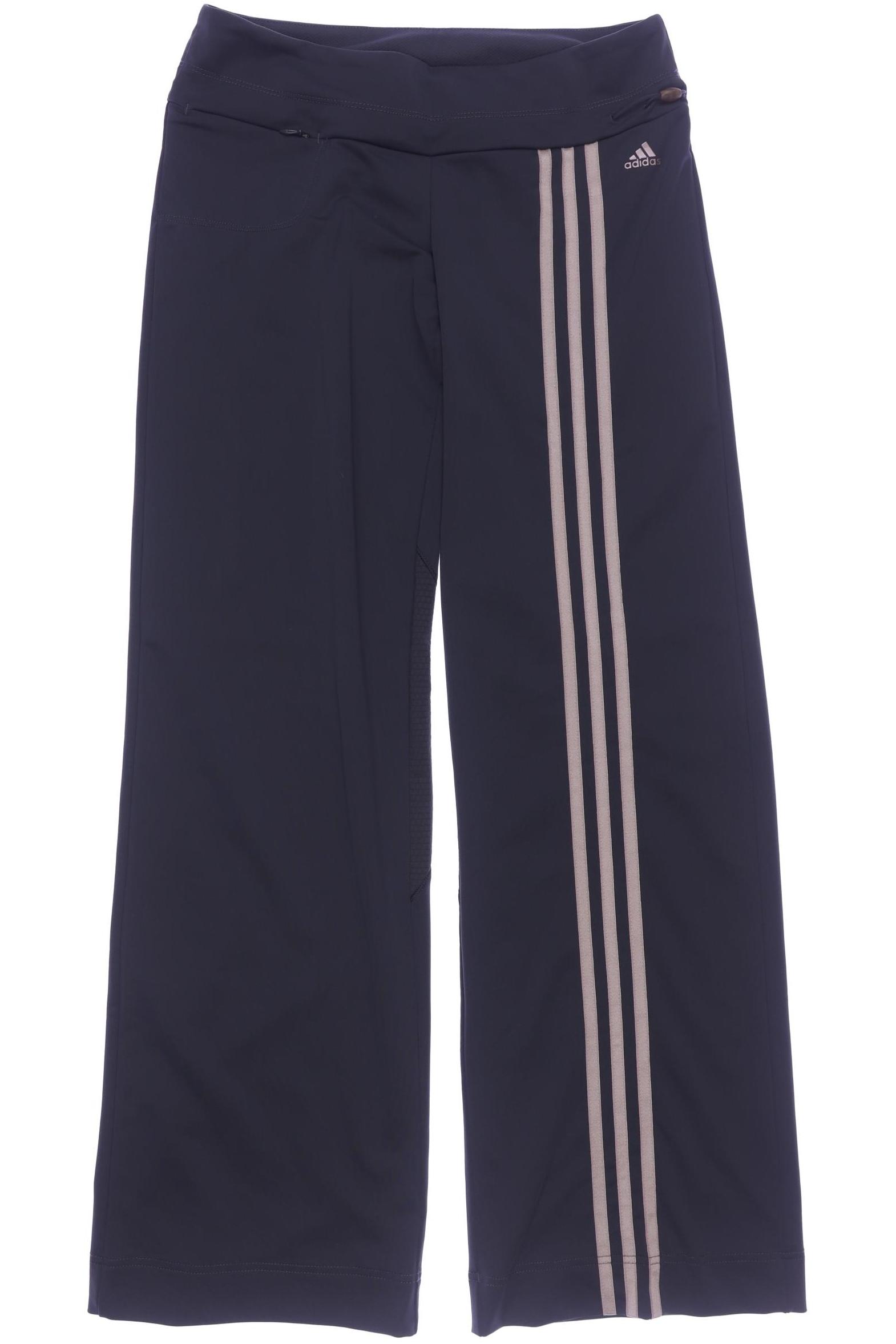 

adidas Damen Stoffhose, grau, Gr. 29