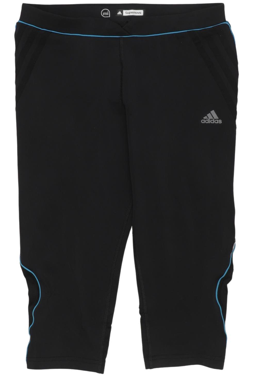 

adidas Damen Stoffhose, schwarz, Gr. 38