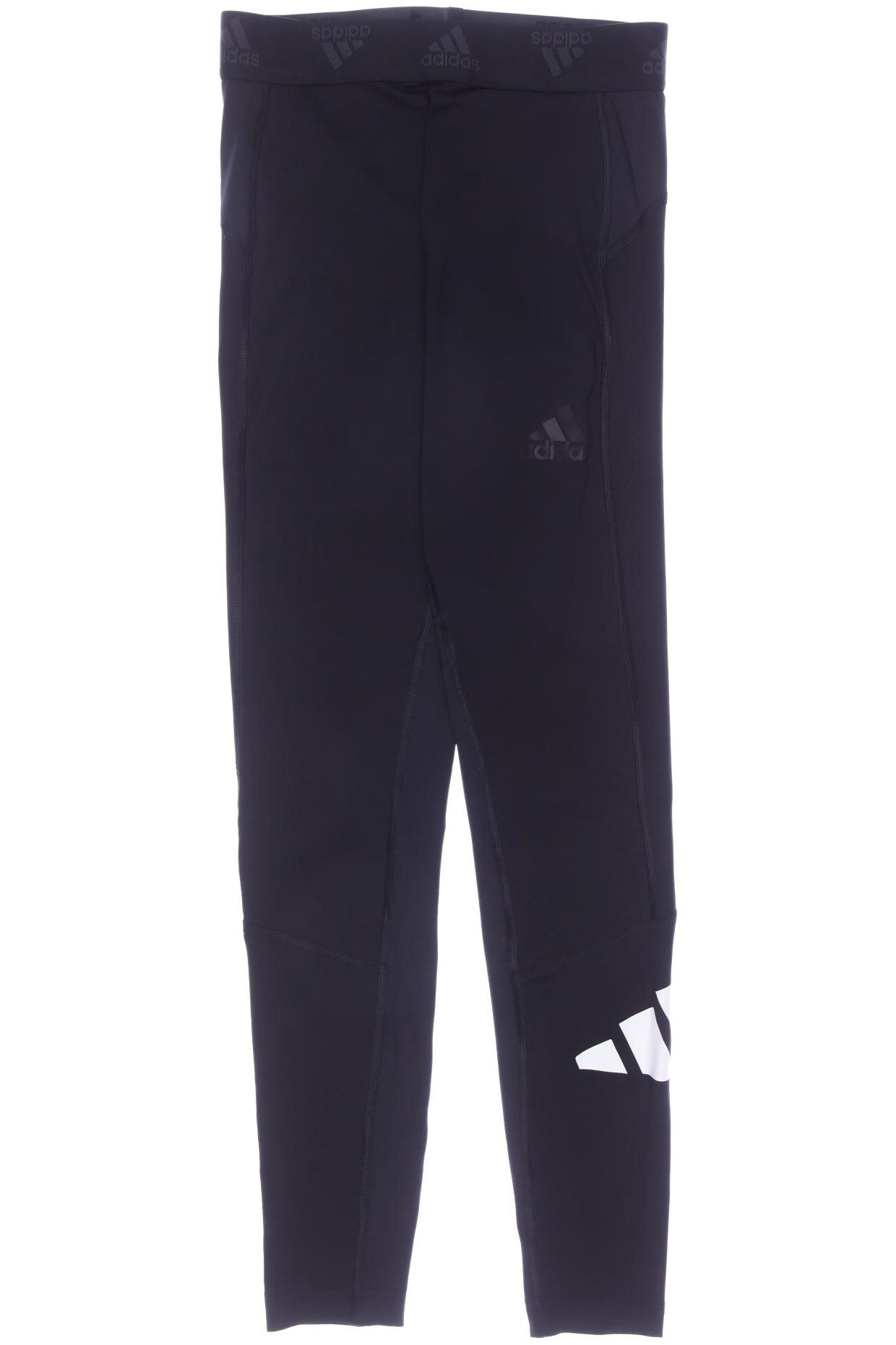 

adidas Damen Stoffhose, schwarz, Gr. 0