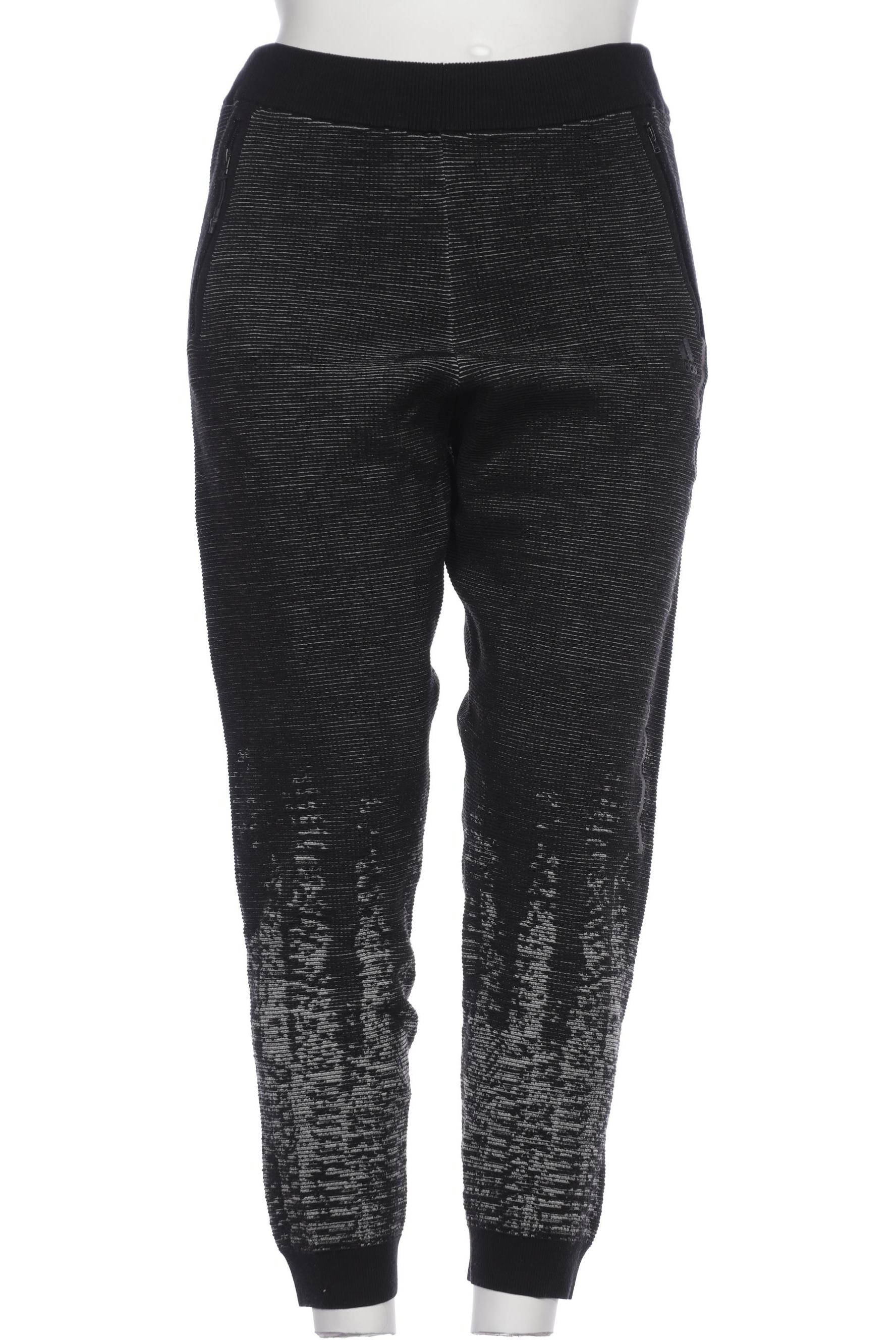 

adidas Damen Stoffhose, schwarz, Gr. 33