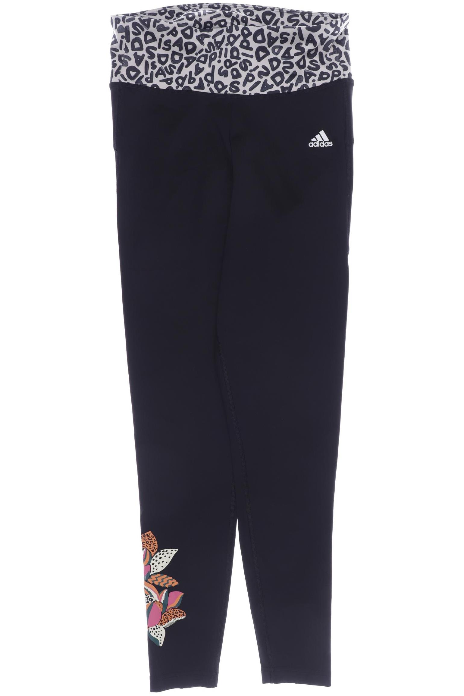

adidas Damen Stoffhose, schwarz, Gr. 0
