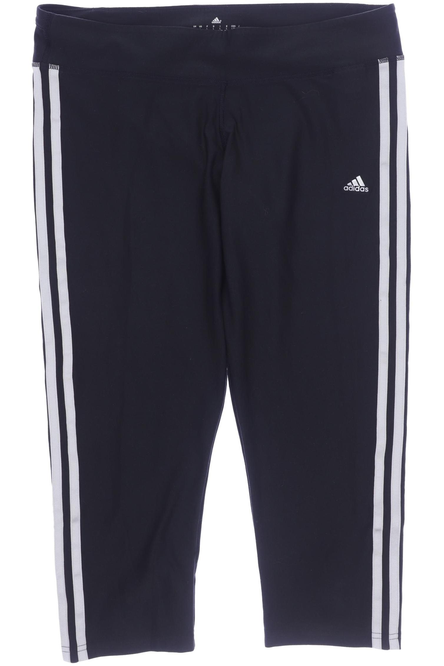 

adidas Damen Stoffhose, schwarz, Gr. 42