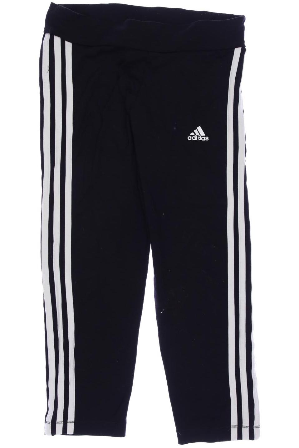 

adidas Damen Stoffhose, schwarz, Gr. 38