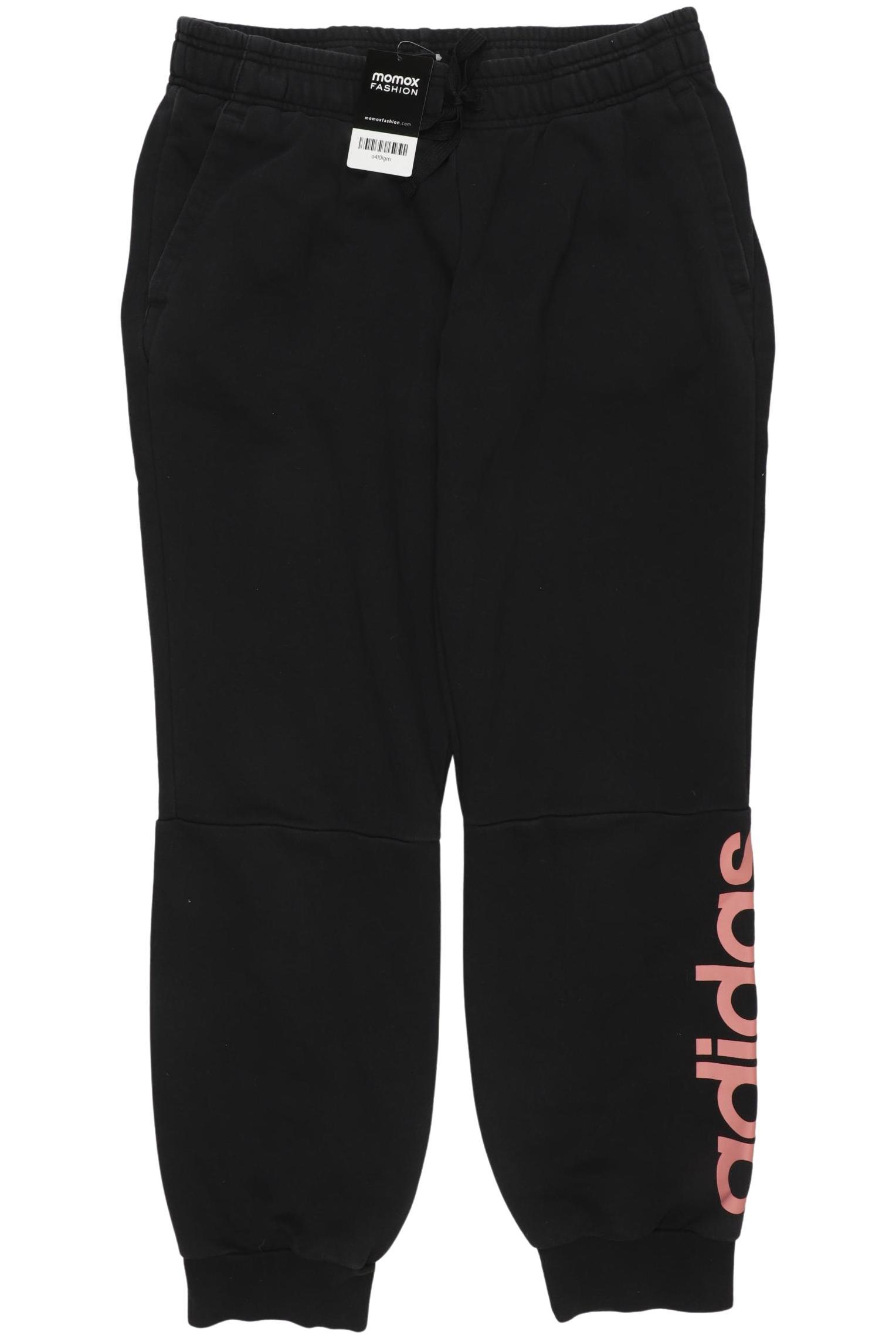 

adidas Damen Stoffhose, schwarz, Gr. 0