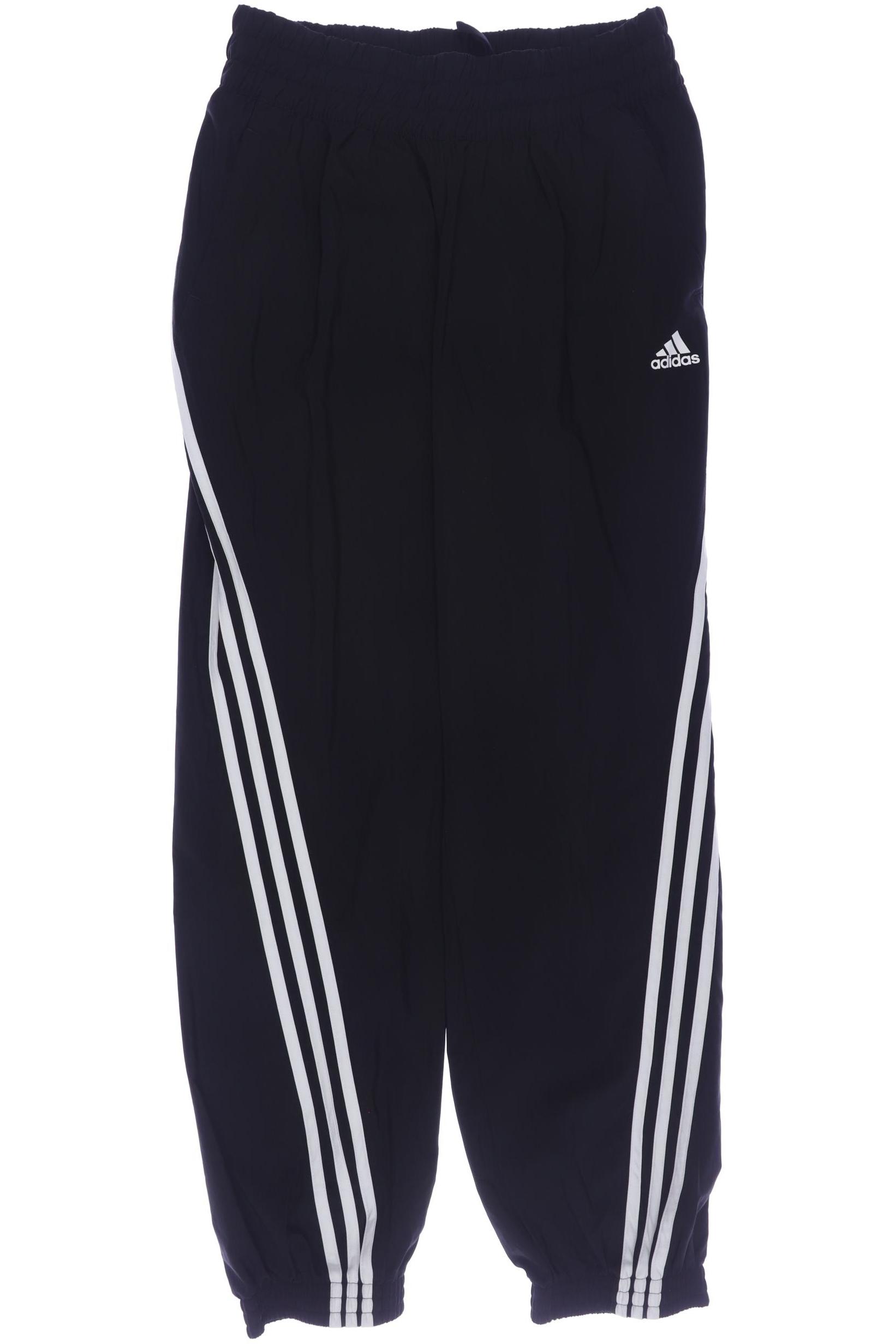 

adidas Damen Stoffhose, schwarz, Gr. 0