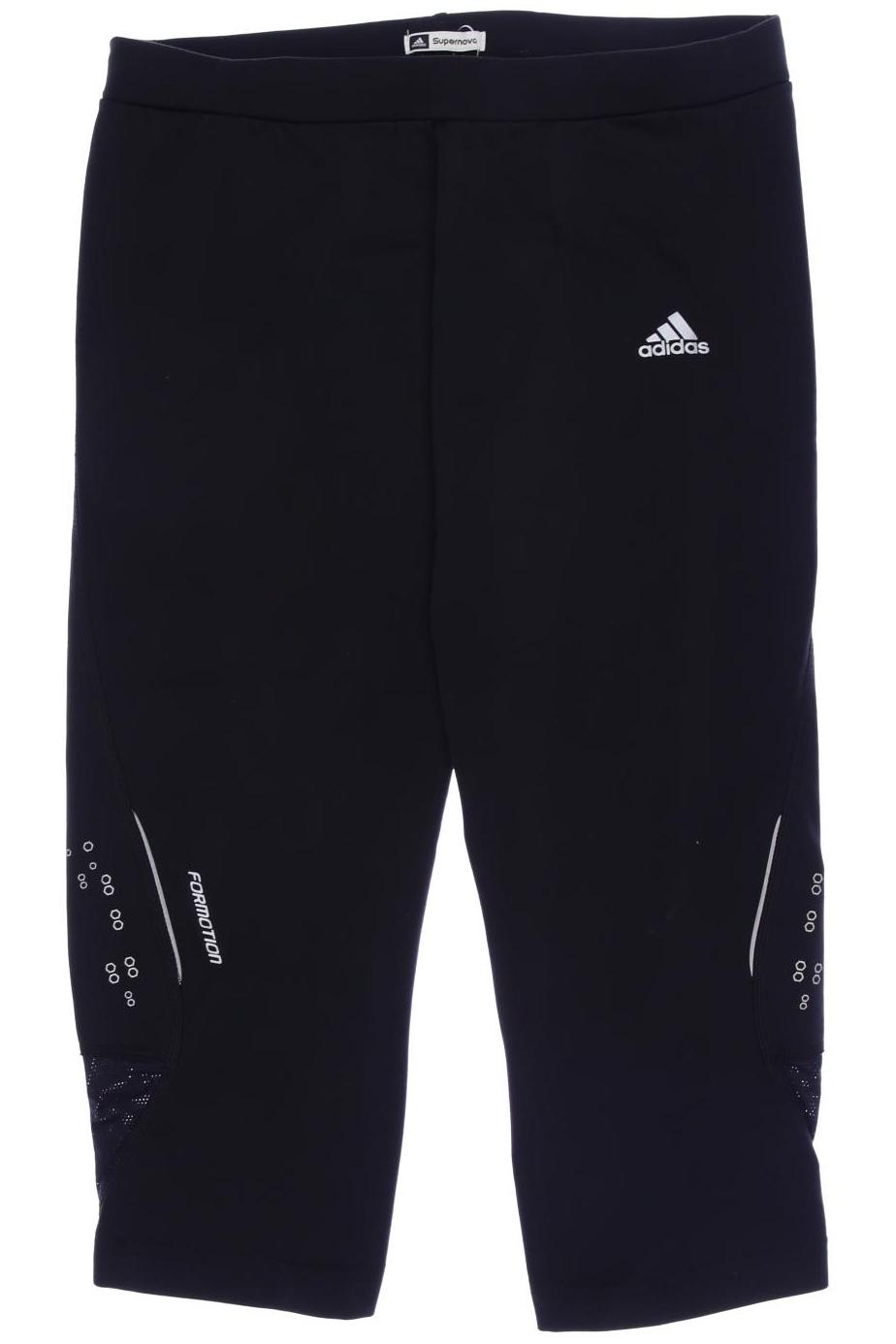 

adidas Damen Stoffhose, schwarz, Gr. 42