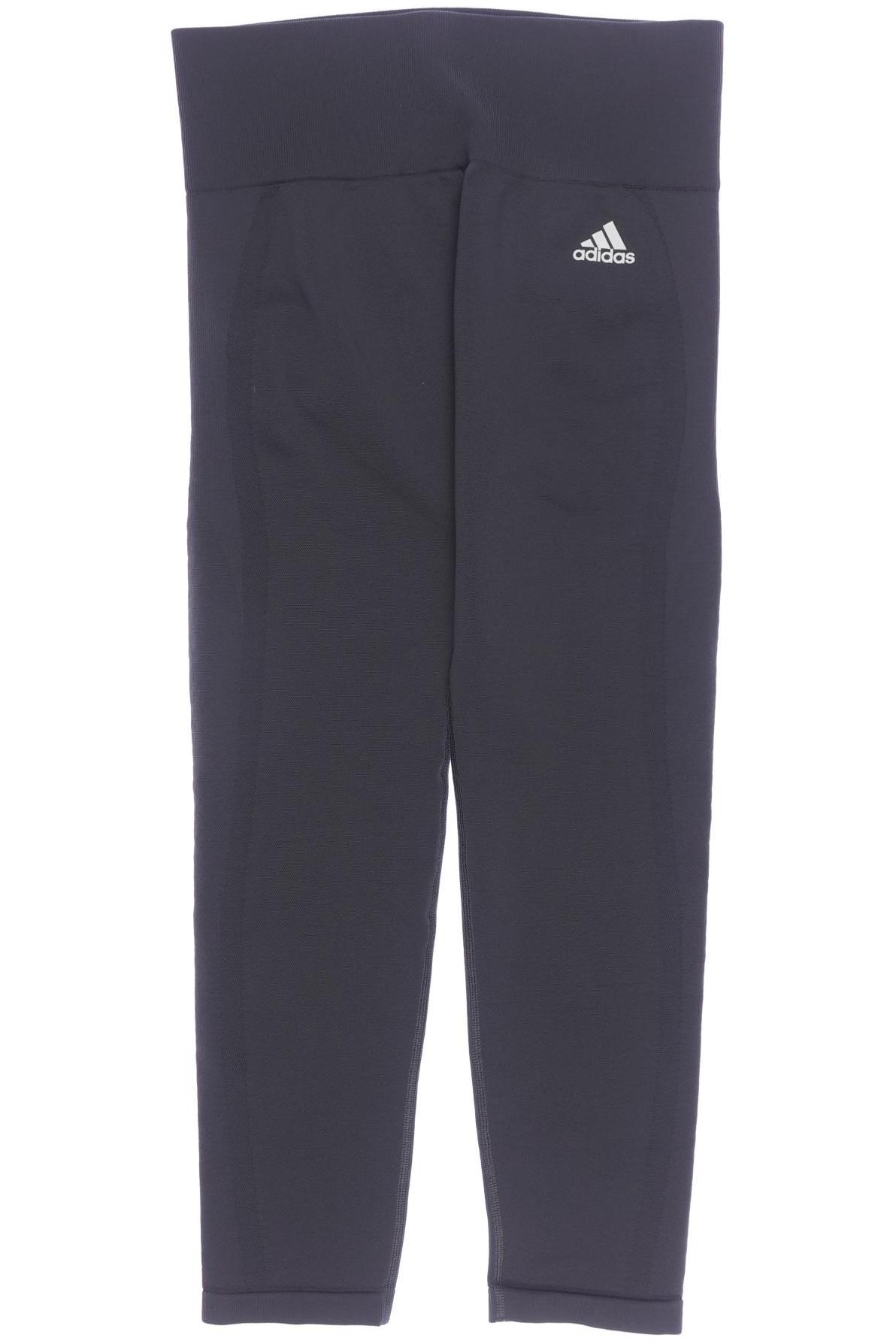 

adidas Damen Stoffhose, grau, Gr. 38