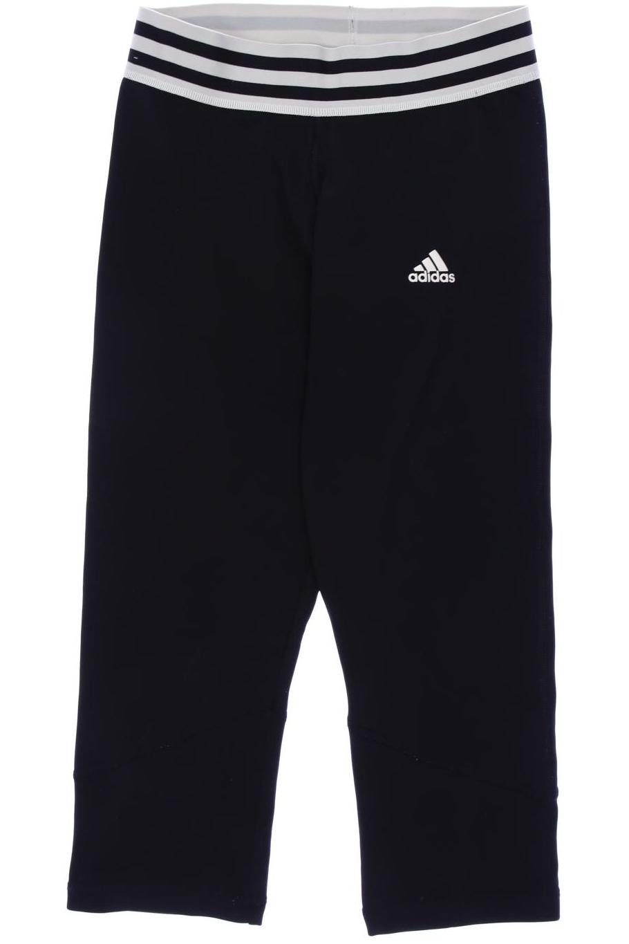 

adidas Damen Stoffhose, schwarz, Gr. 0