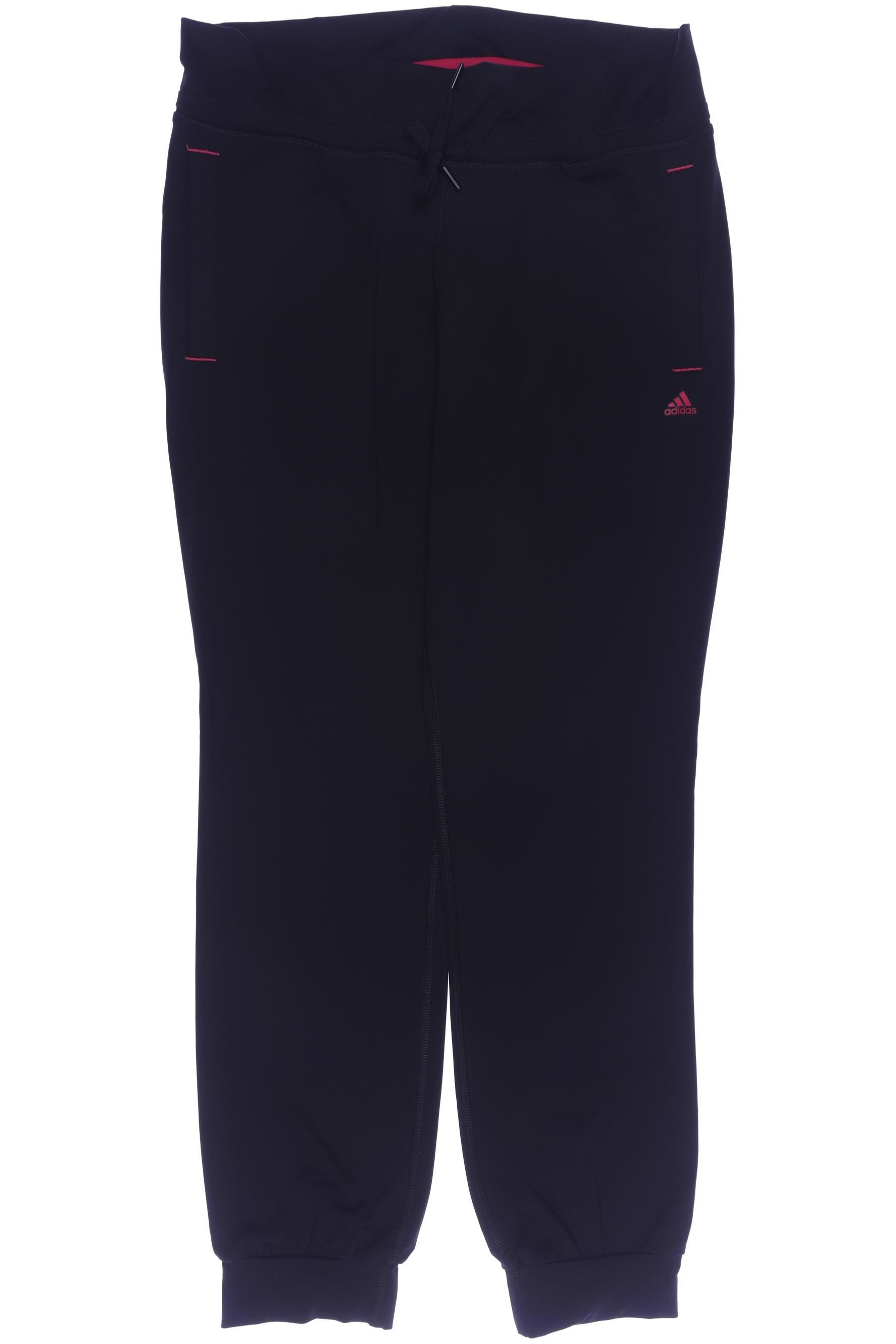 

adidas Damen Stoffhose, schwarz, Gr. 0