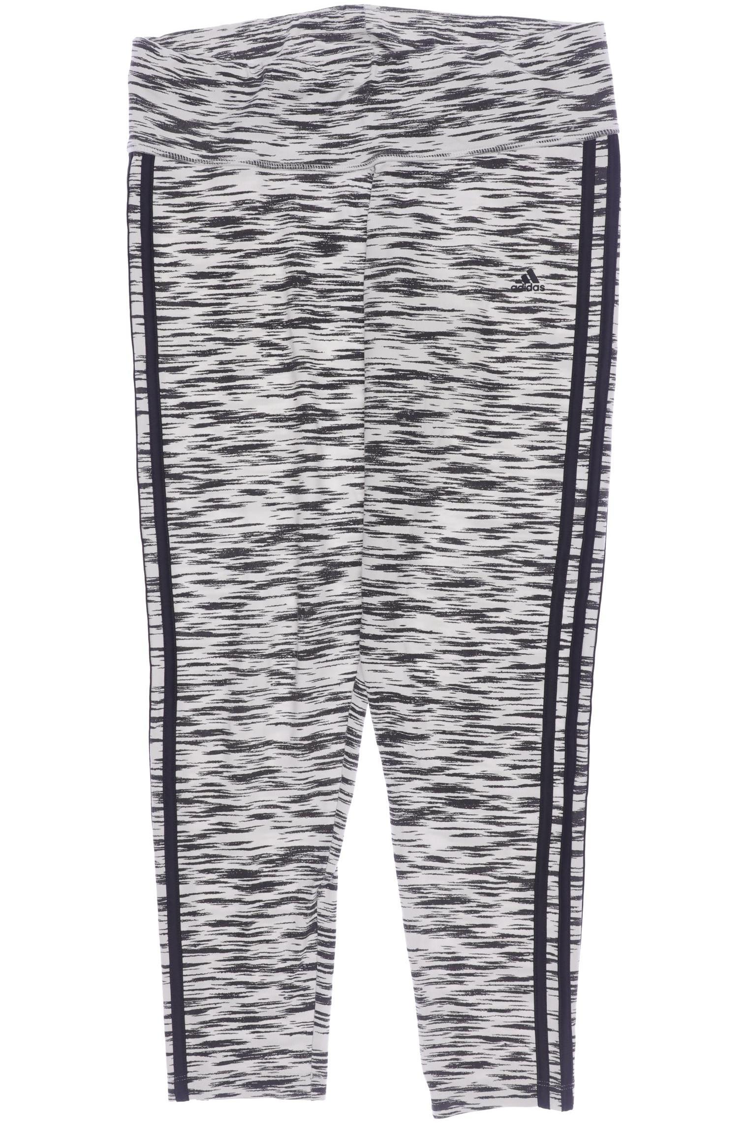

adidas Damen Stoffhose, weiß, Gr. 28