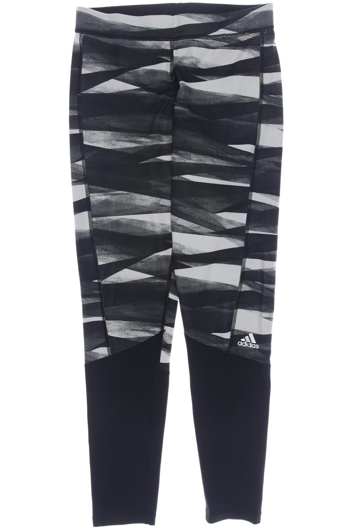 

adidas Damen Stoffhose, grau, Gr. 0