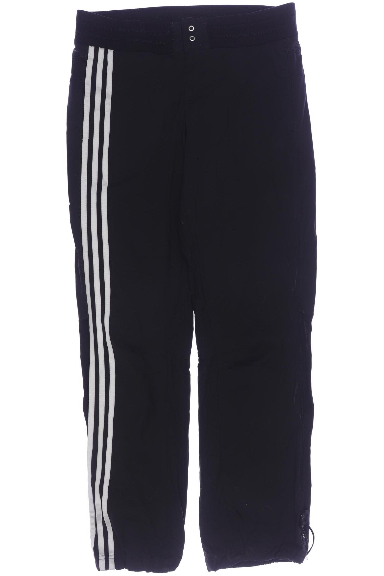 

adidas Damen Stoffhose, schwarz, Gr. 36