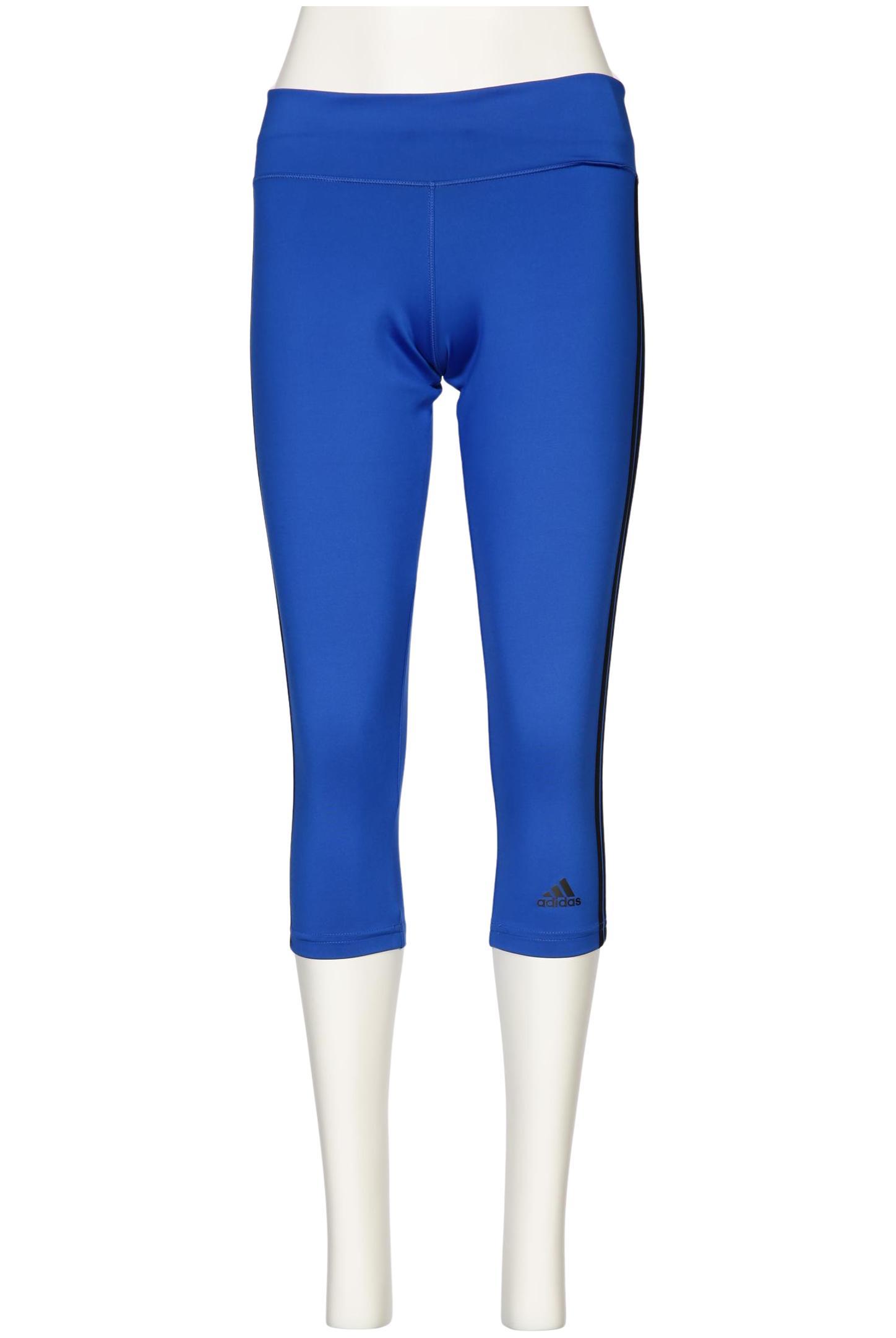 

adidas Damen Stoffhose, blau, Gr. 0