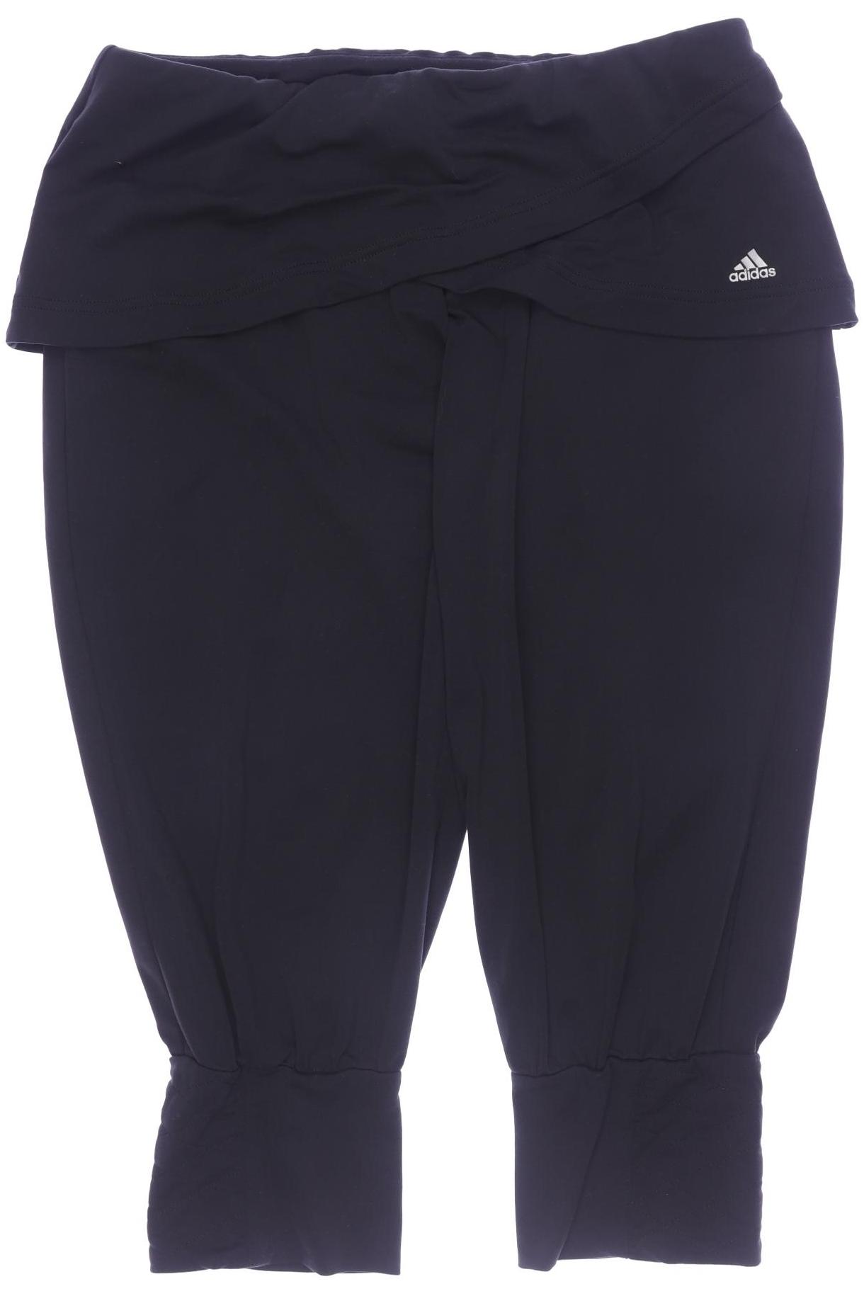 

adidas Damen Stoffhose, schwarz, Gr. 0
