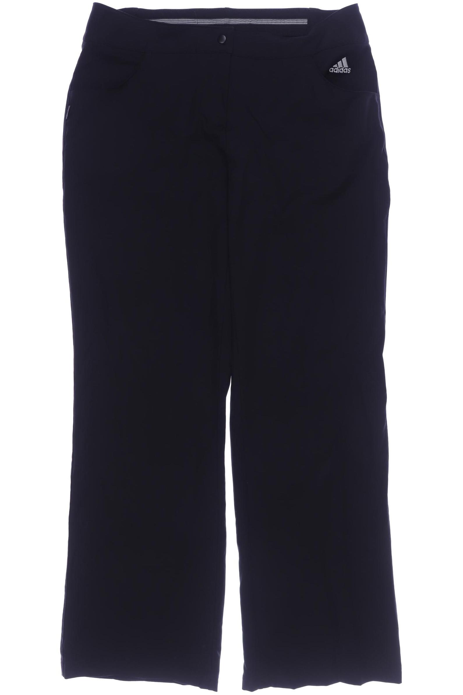 

adidas Damen Stoffhose, schwarz, Gr. 40