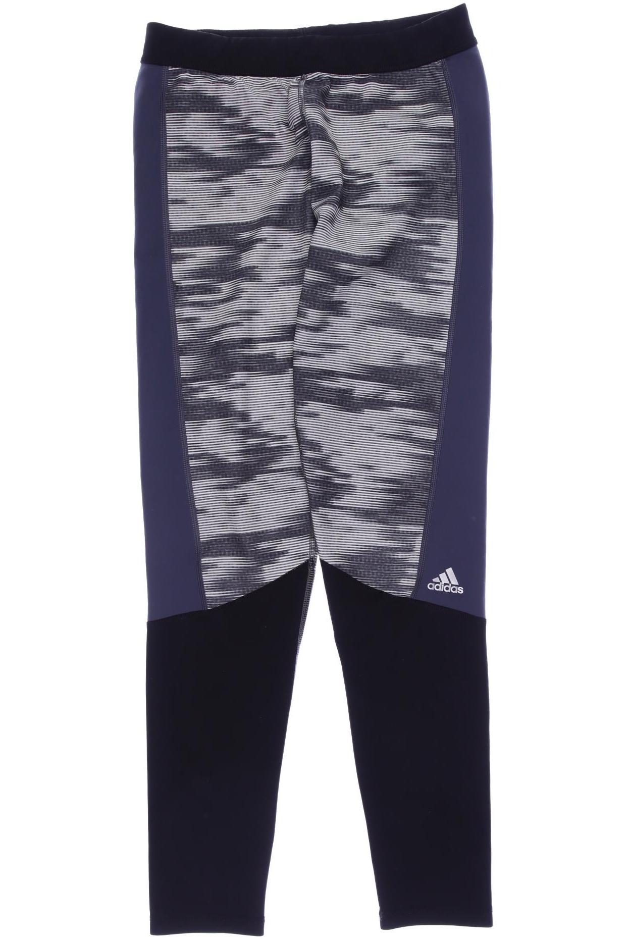 

adidas Damen Stoffhose, grau, Gr. 0