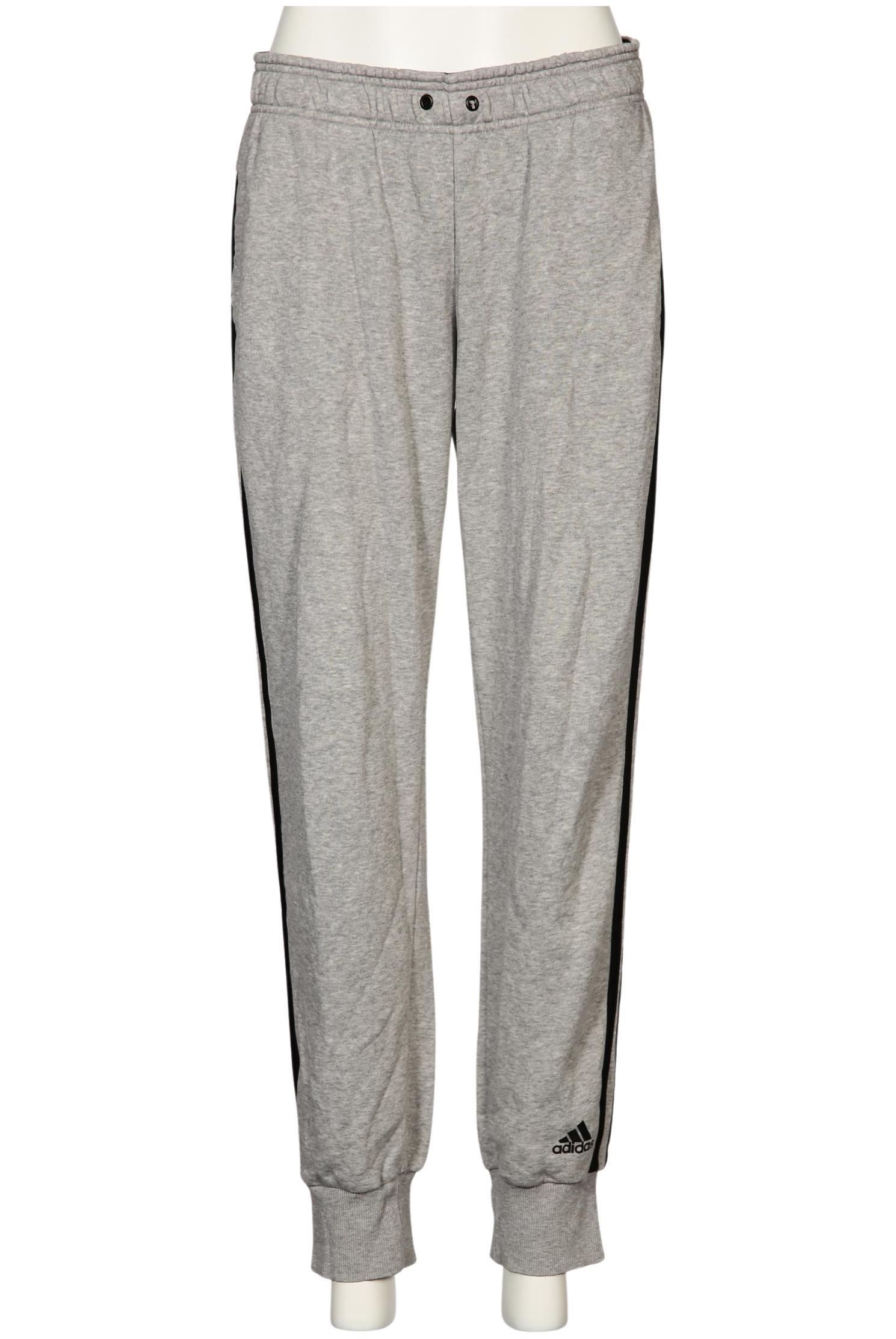 

adidas Damen Stoffhose, grau, Gr. 0