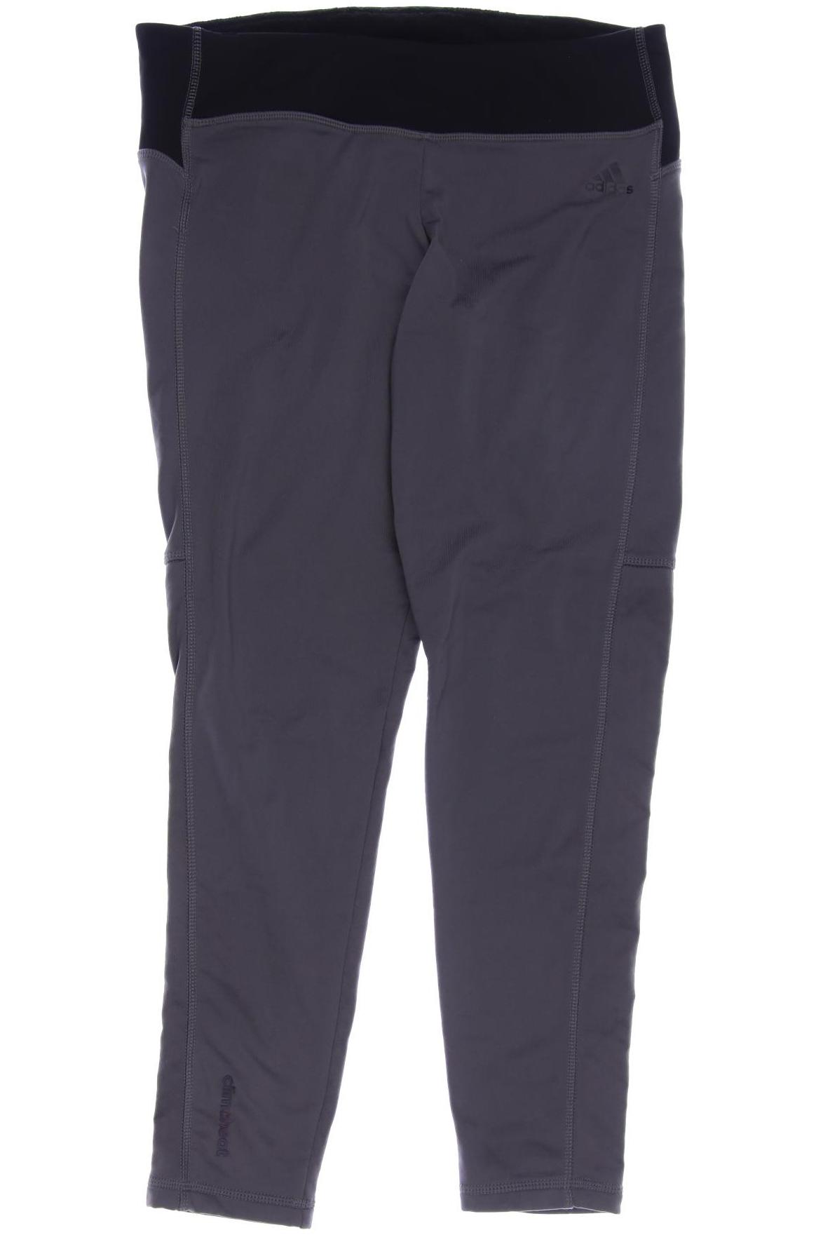

adidas Damen Stoffhose, grau, Gr. 0