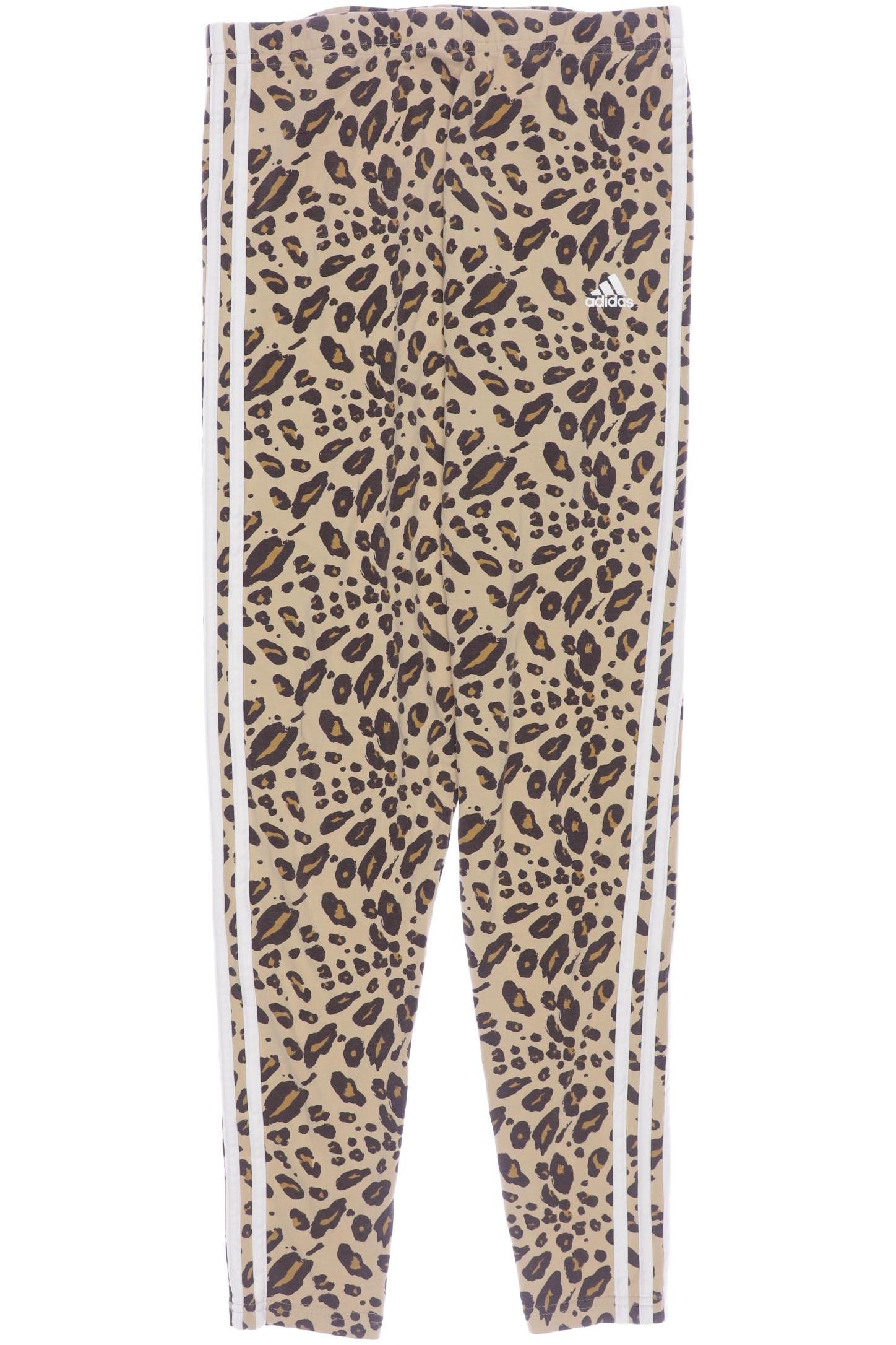 

adidas Damen Stoffhose, beige, Gr. 0