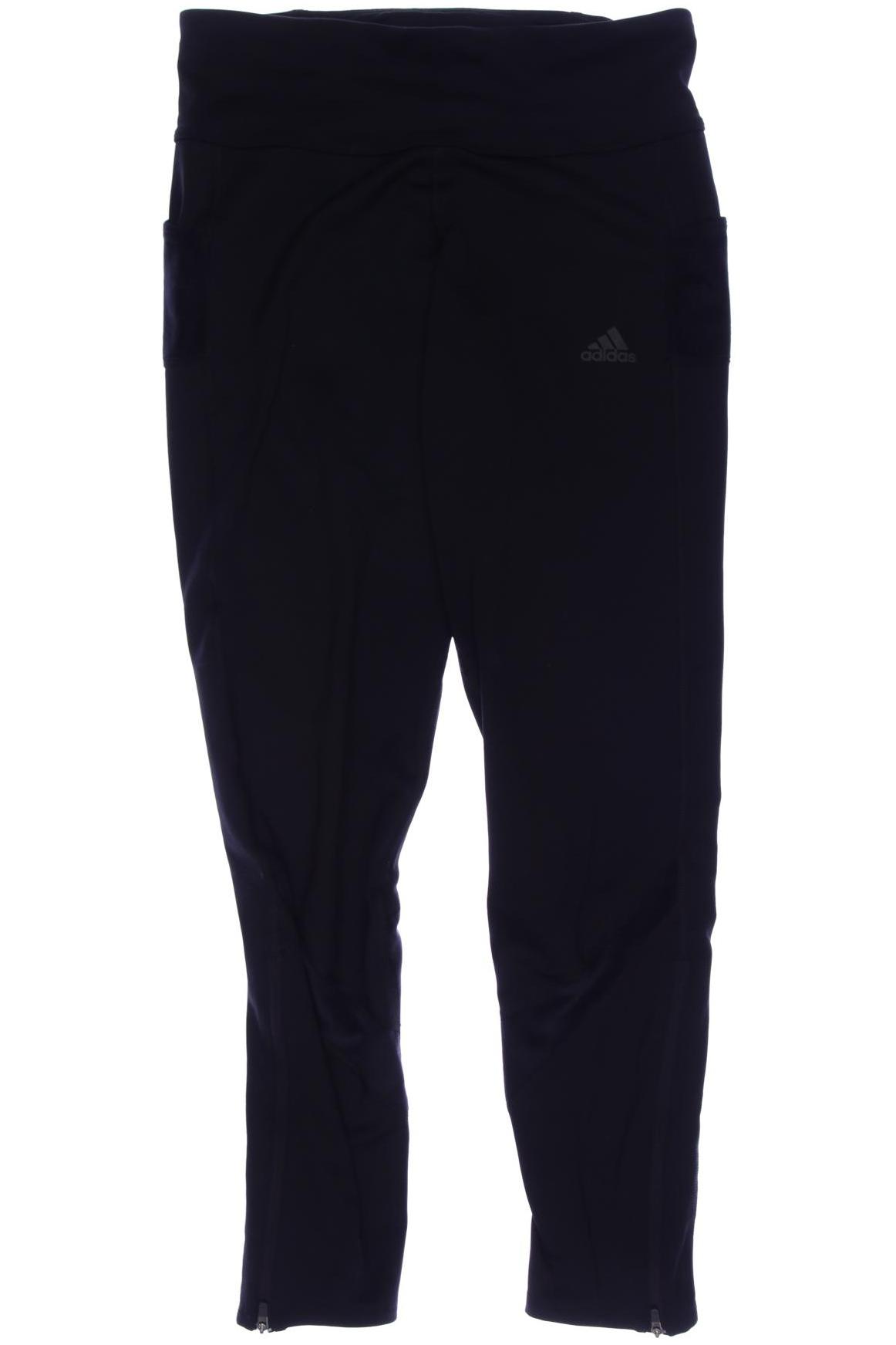 

adidas Damen Stoffhose, schwarz, Gr. 0