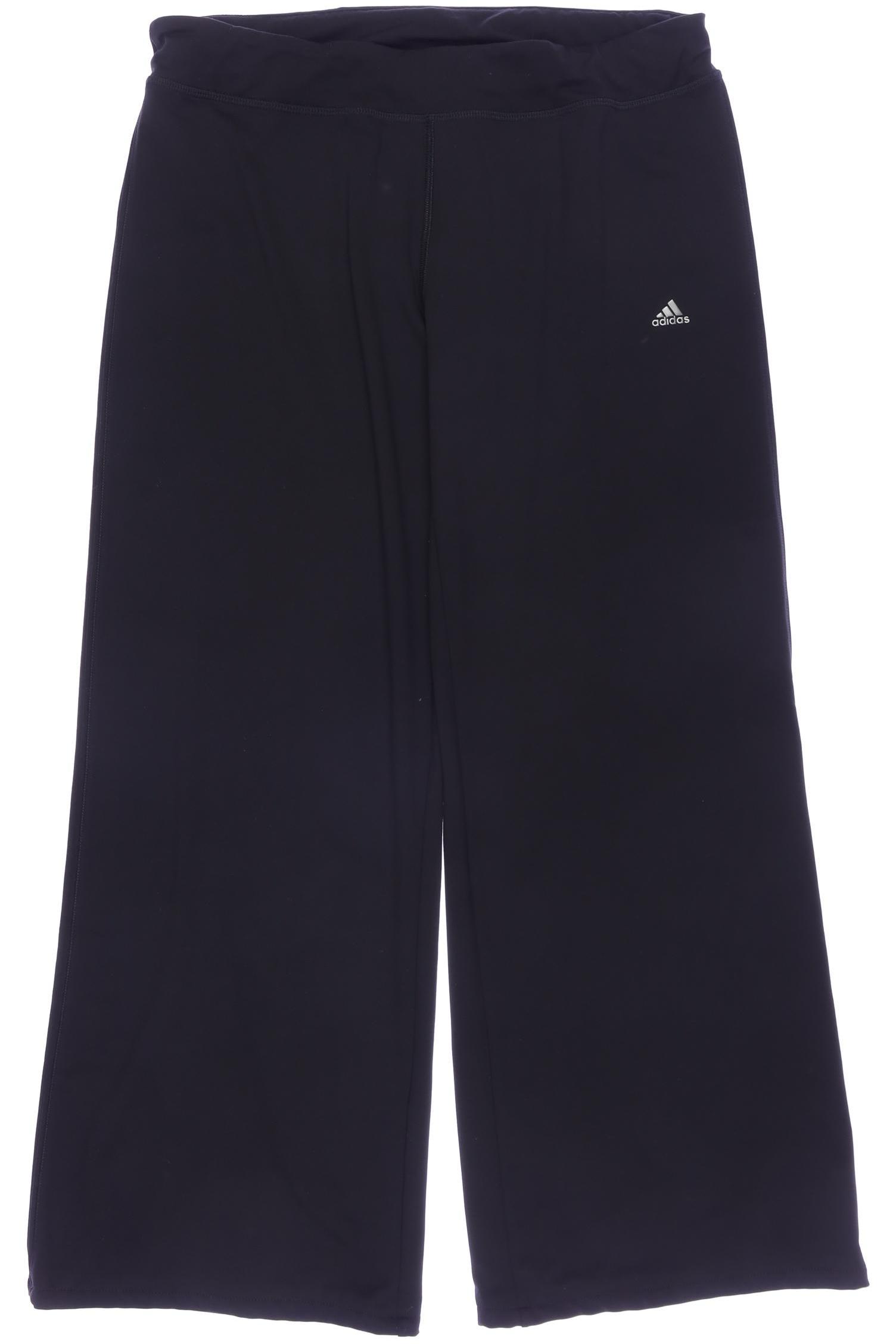 

adidas Damen Stoffhose, schwarz, Gr. 0