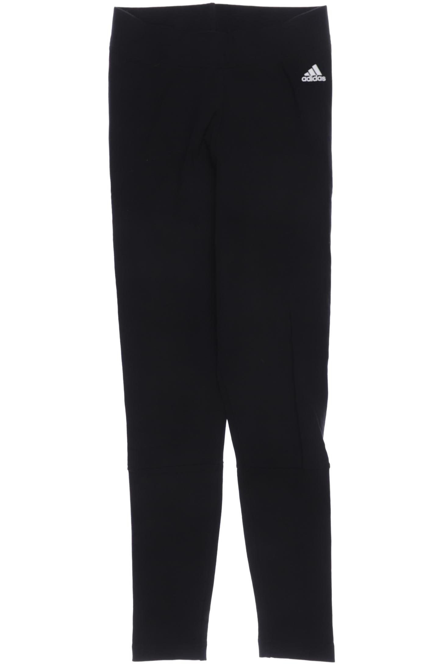 

adidas Damen Stoffhose, schwarz, Gr. 0