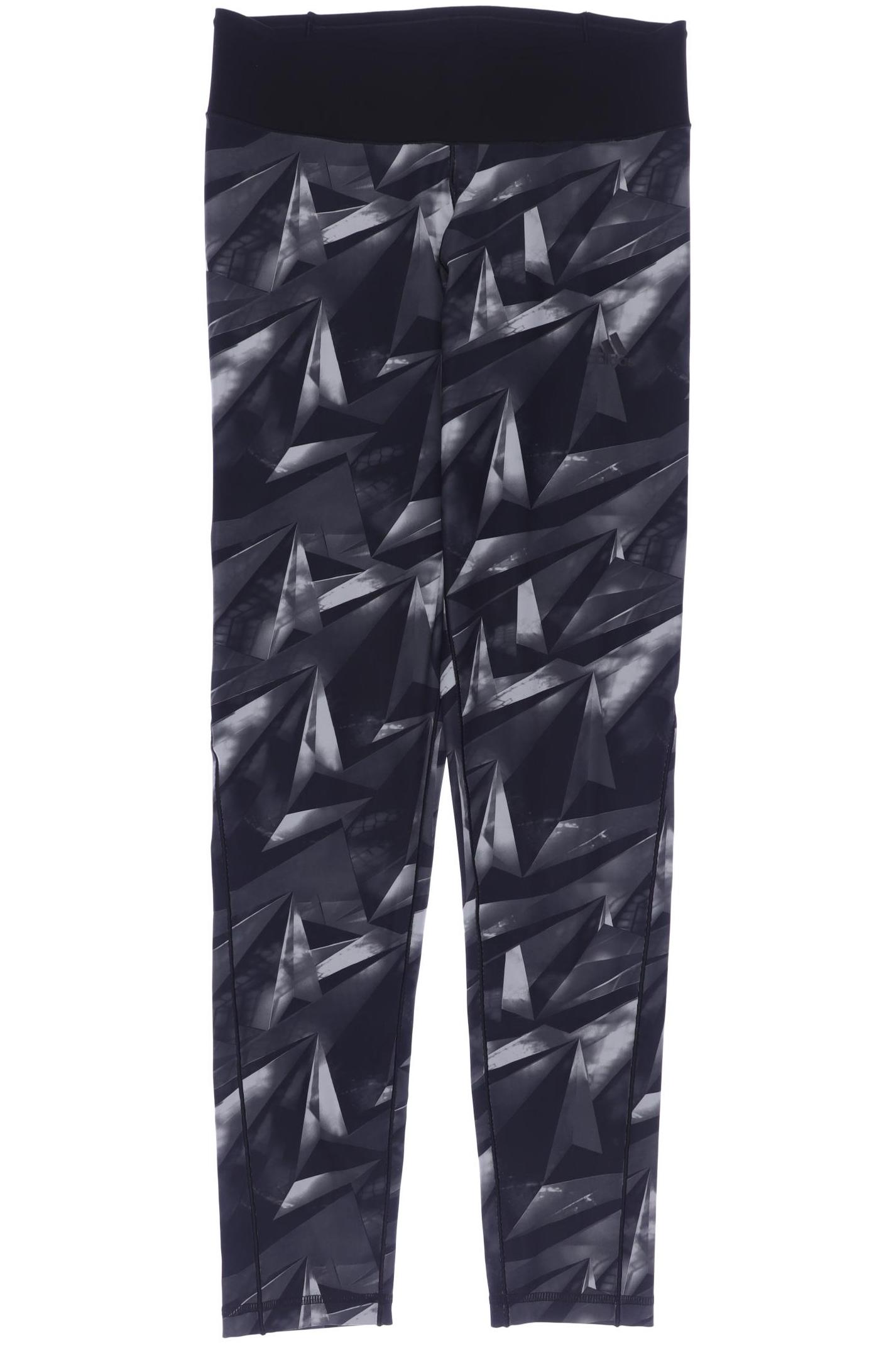 

adidas Damen Stoffhose, grau, Gr. 0