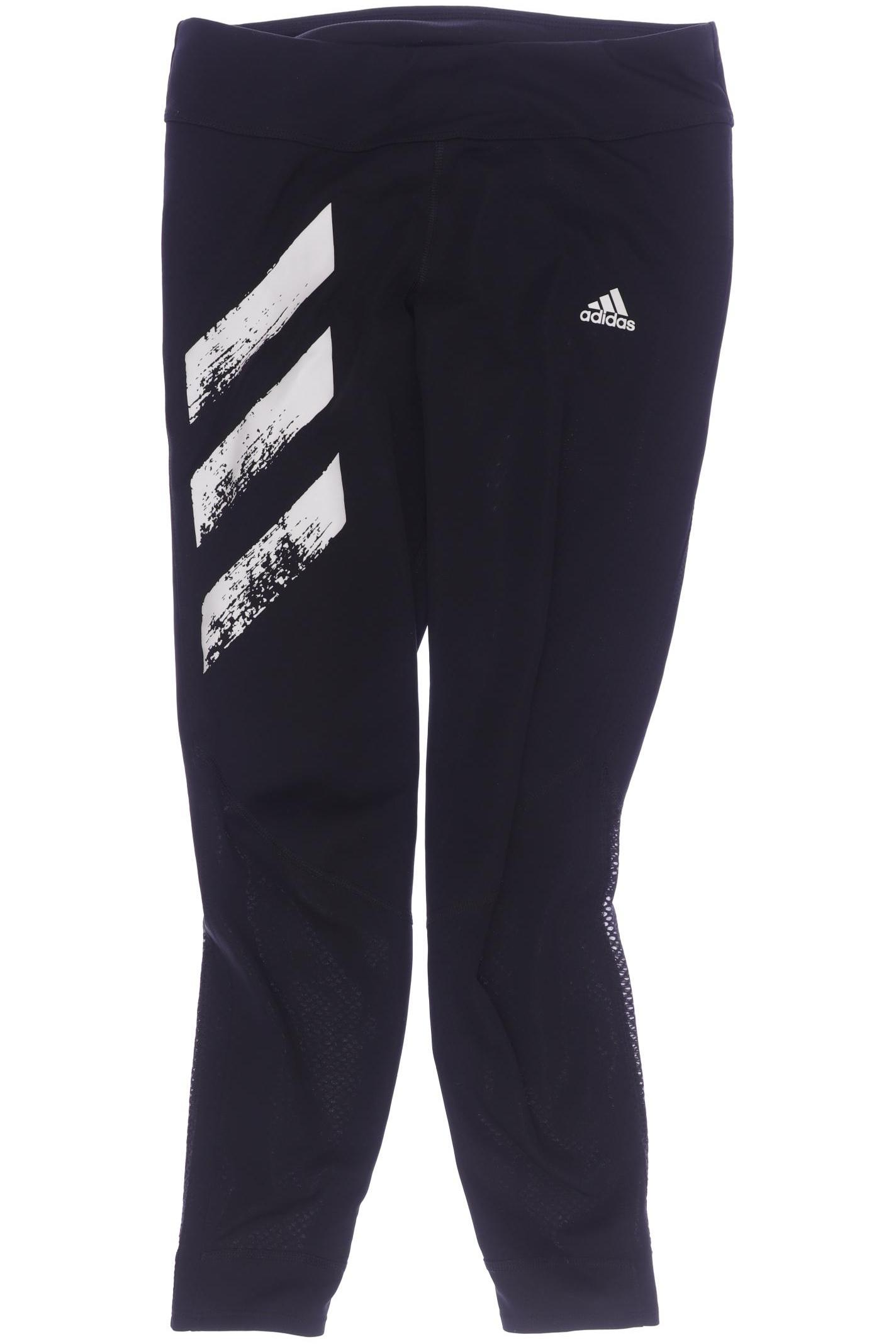 

adidas Damen Stoffhose, schwarz, Gr. 0