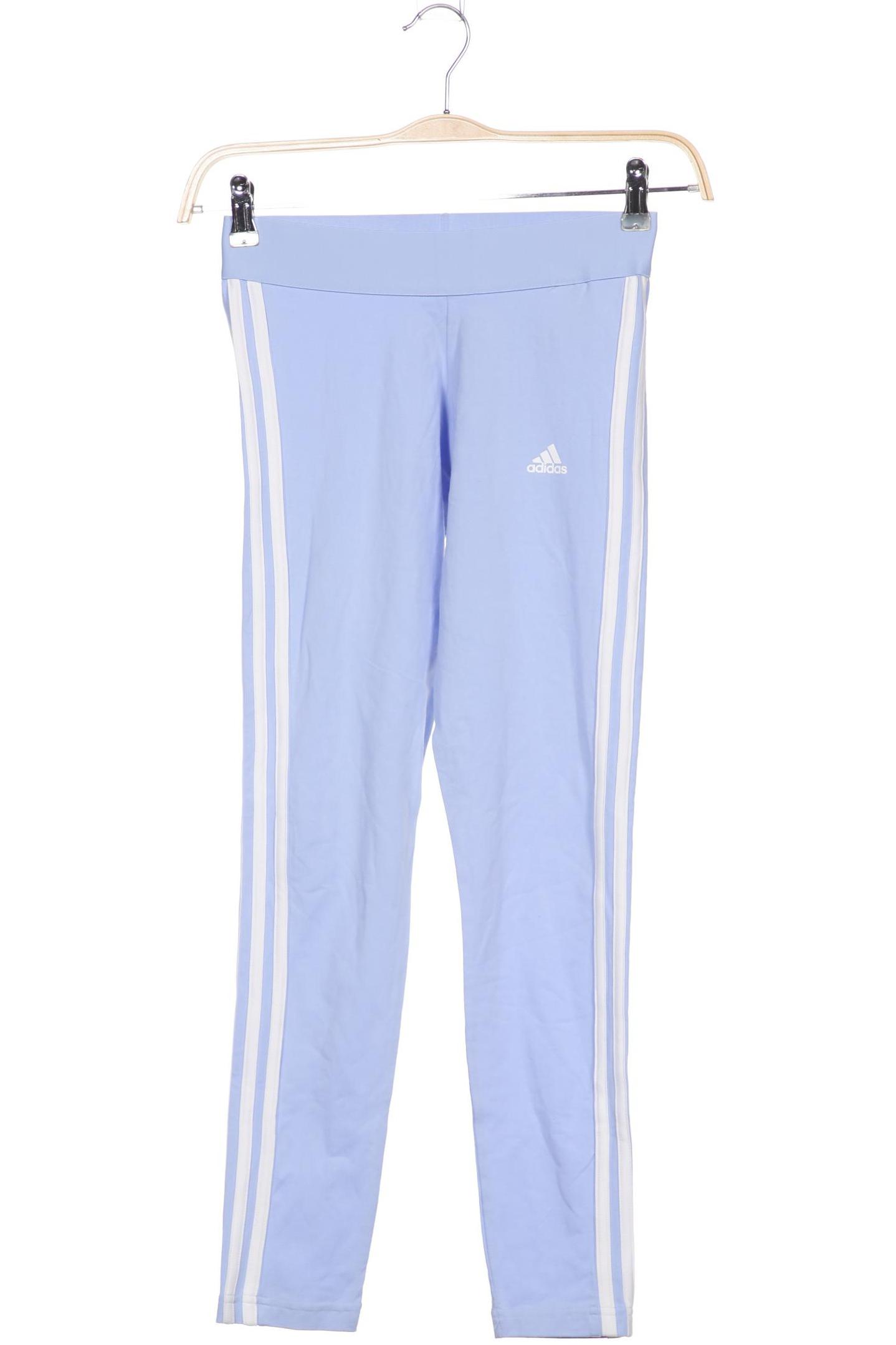 

adidas Damen Stoffhose, hellblau, Gr. 0